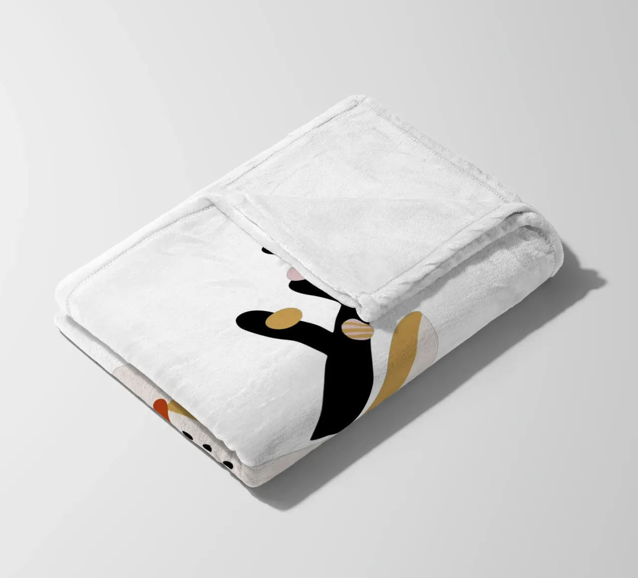 Hirsch Fleecedecke von moDeern