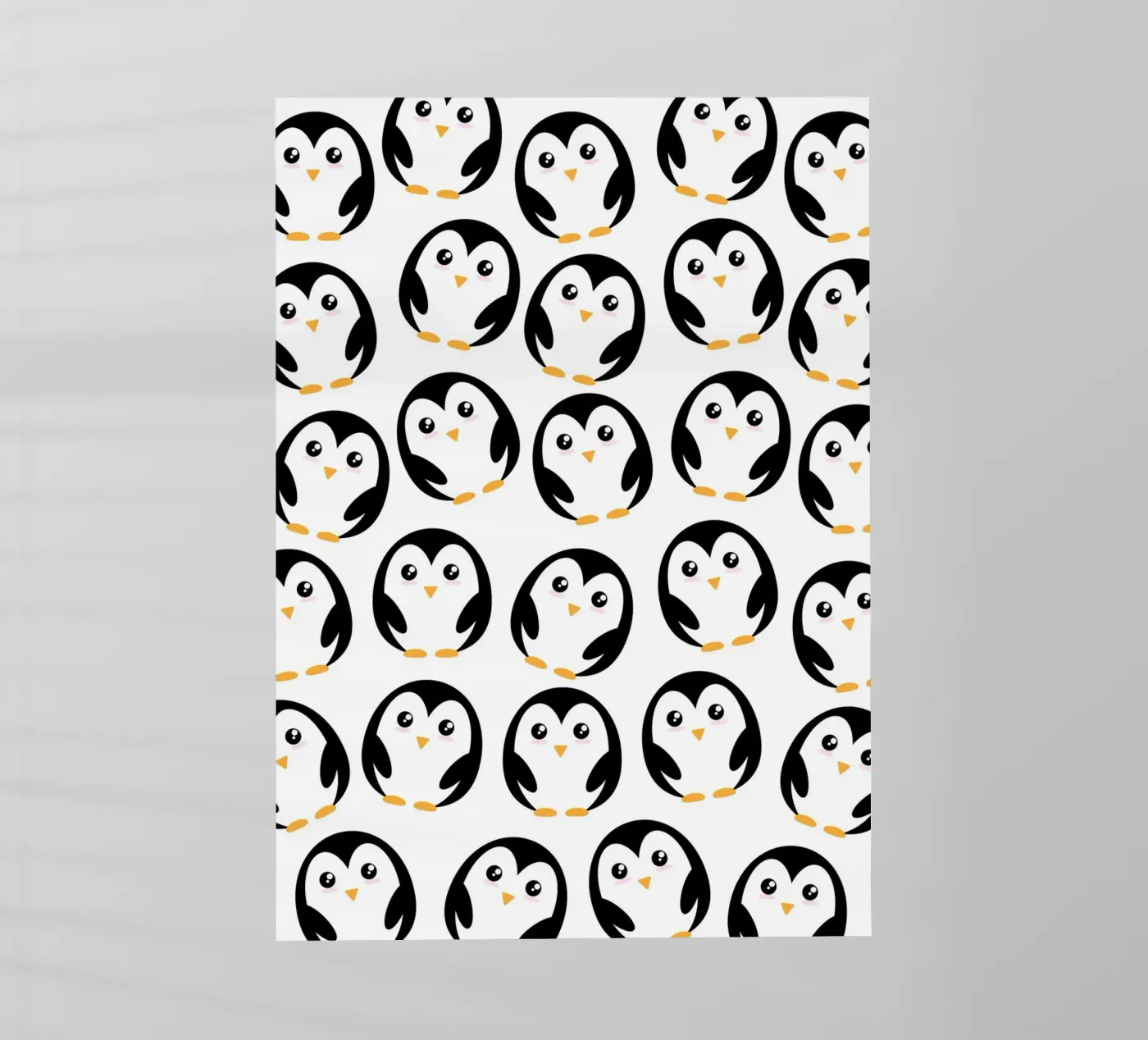 Penguins pellicola backlit da Happypatterns