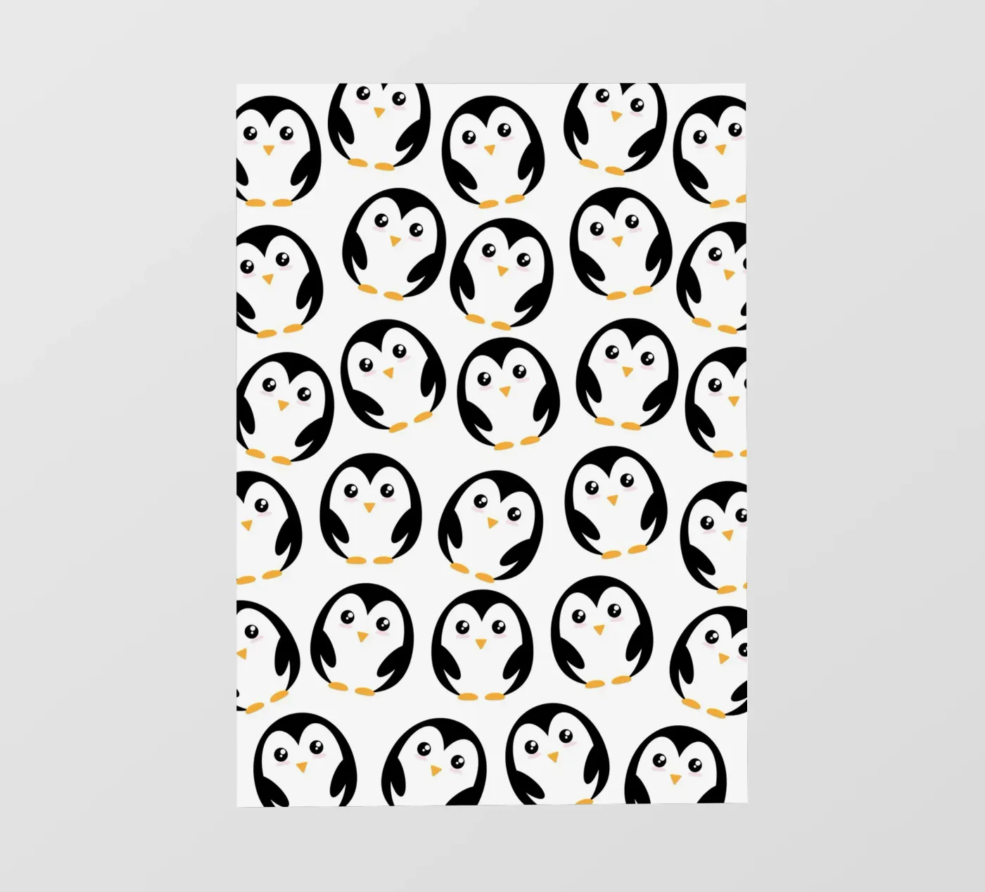 Penguins pellicola backlit da Happypatterns