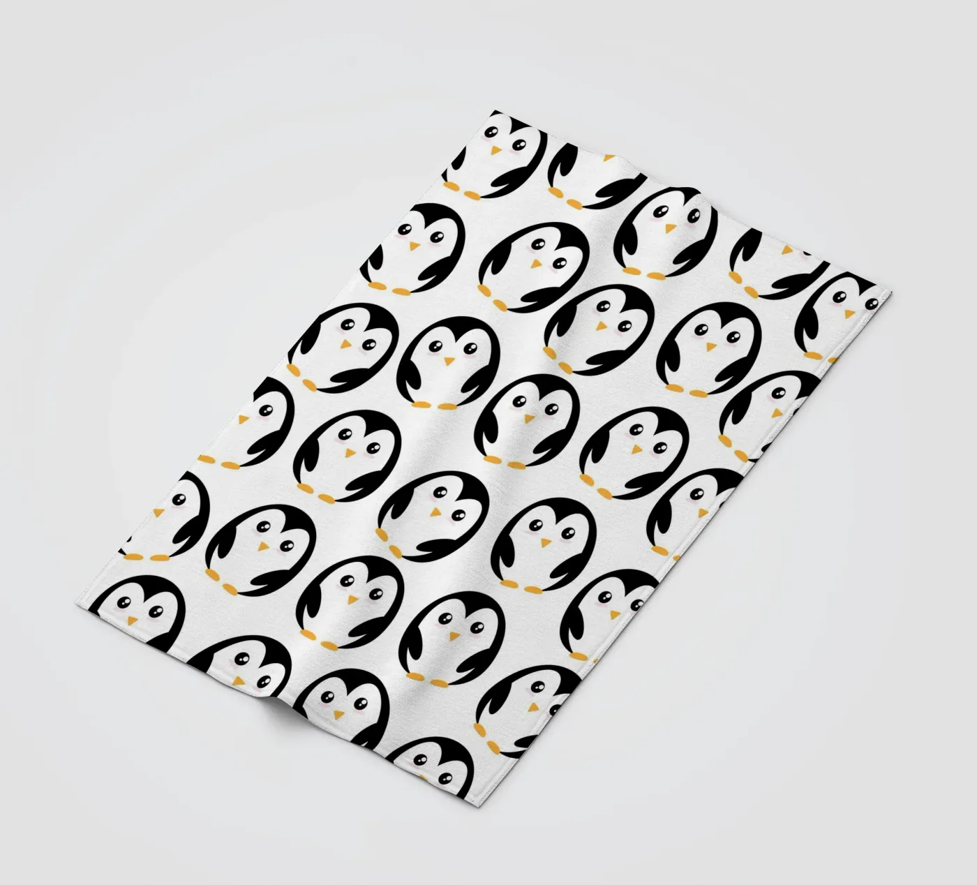 Penguins fleecedeken van Happypatterns