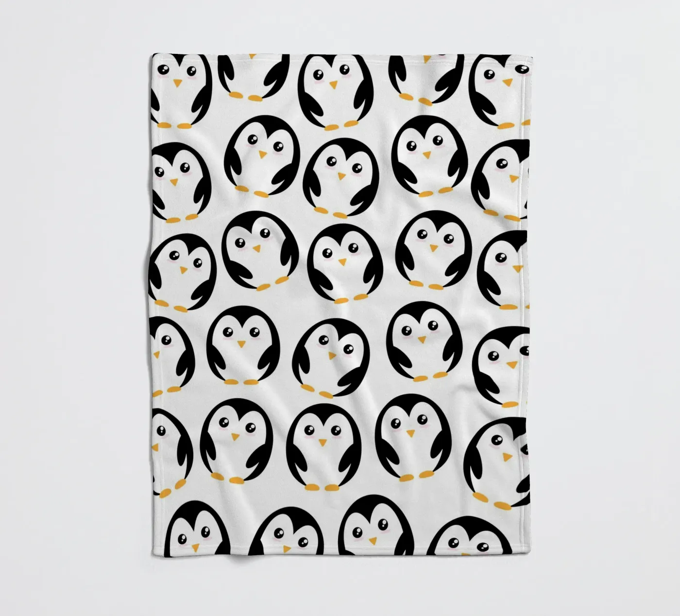 Penguins fleecedeken van Happypatterns