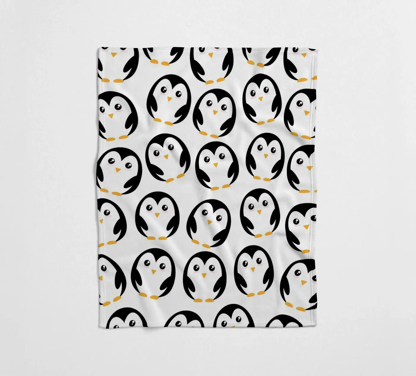 Penguins fleecedeken van Happypatterns