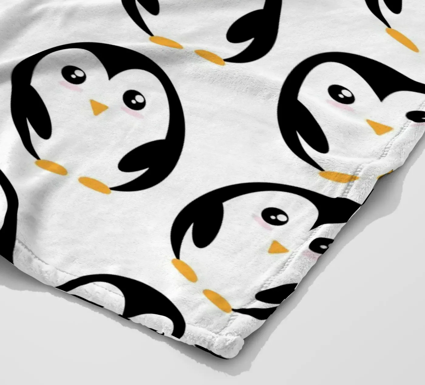 Penguins fleecedeken van Happypatterns