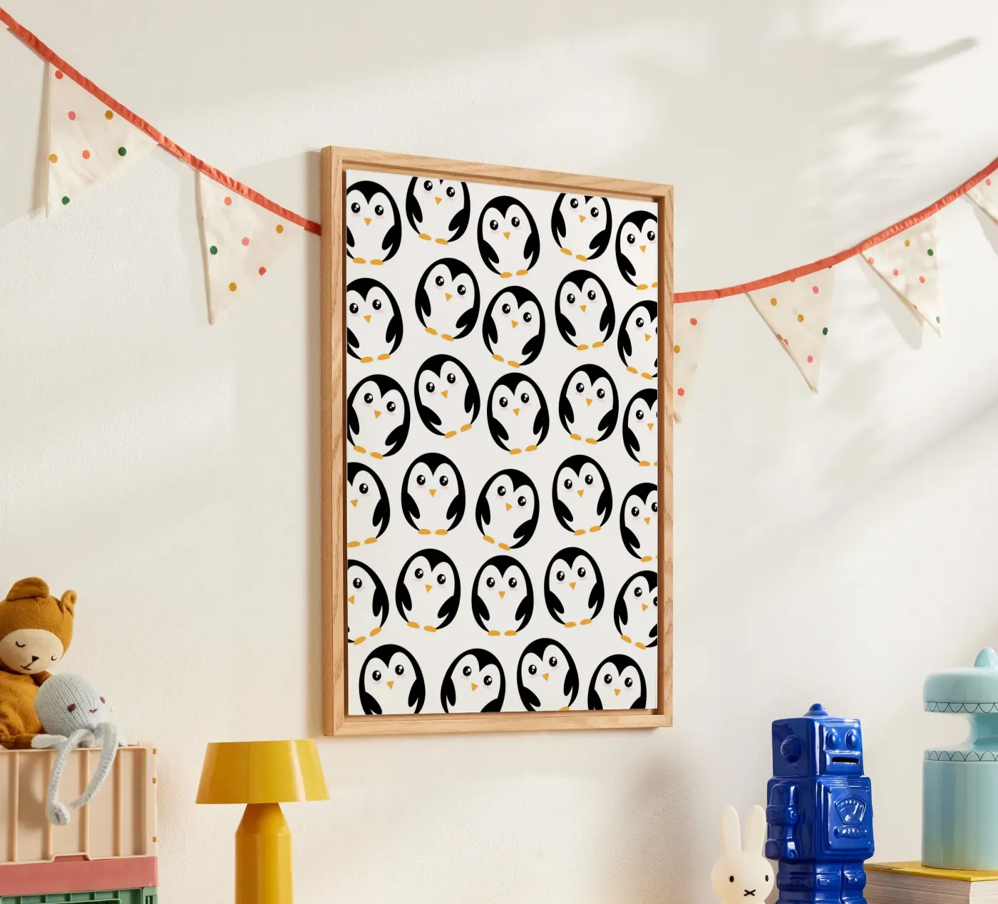 Penguins plexiglas de Happypatterns