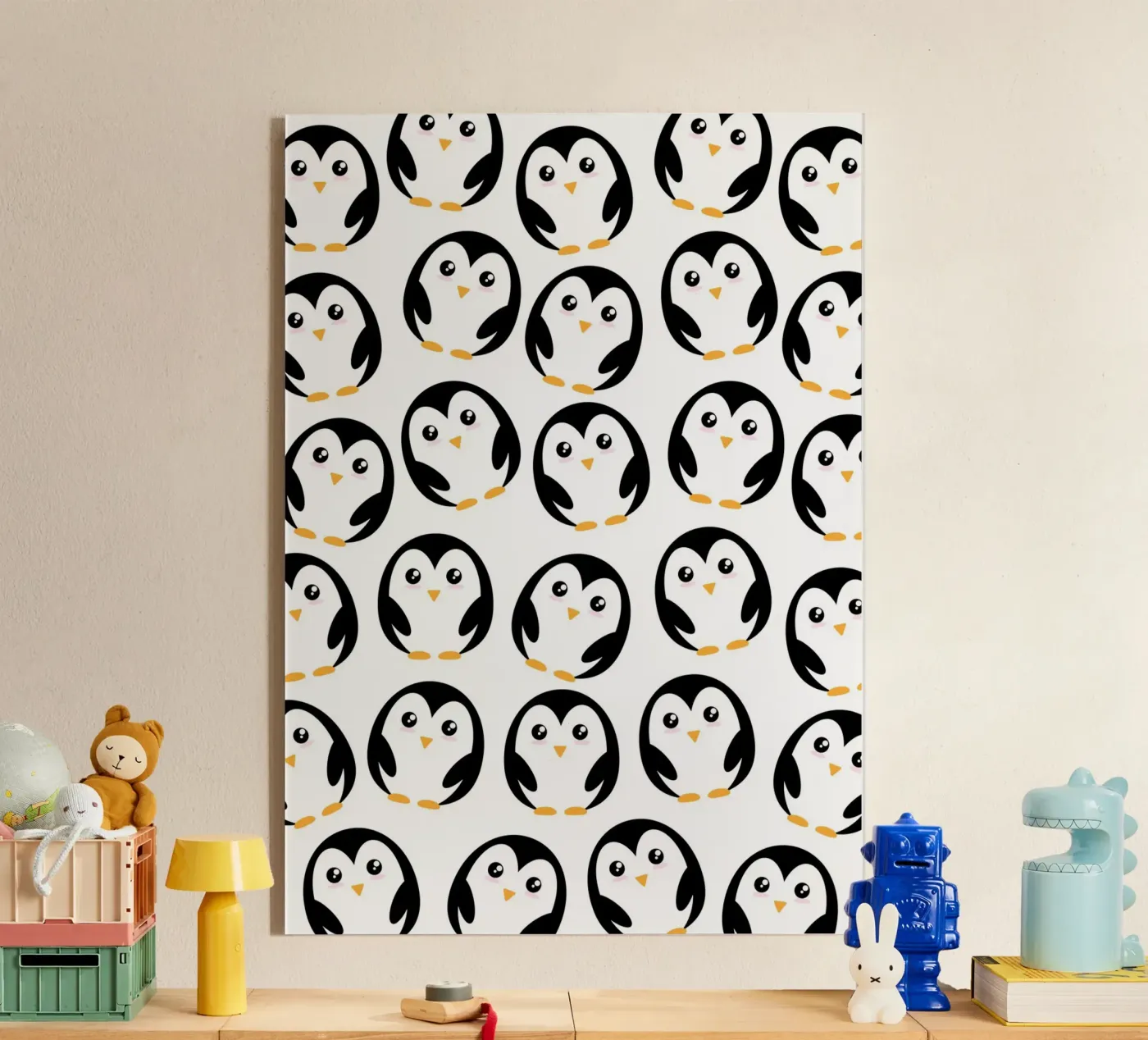 Penguins plexiglas de Happypatterns