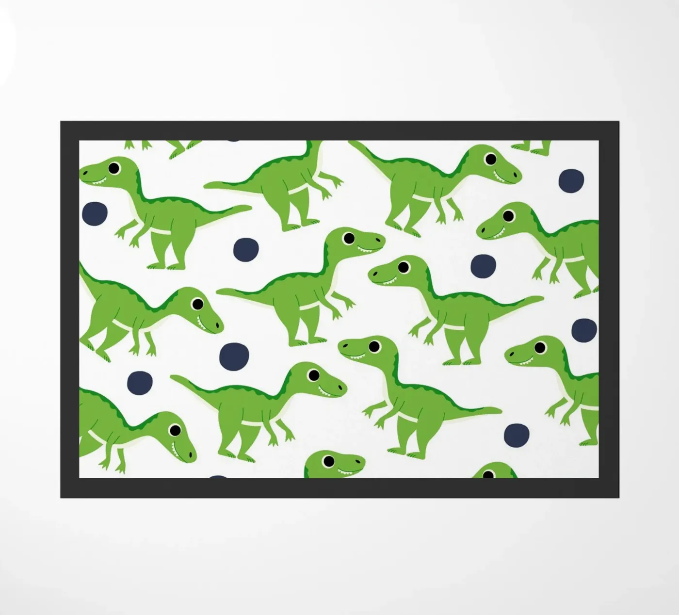 Dinosaurs deurmat van Happypatterns