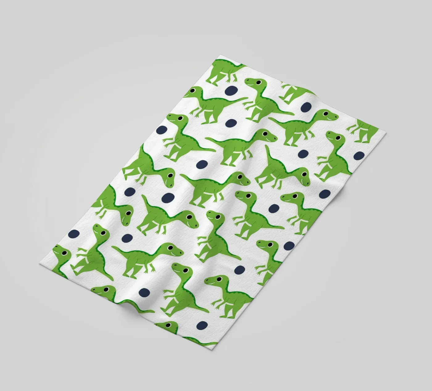 Dinosaurs telo mare da Happypatterns