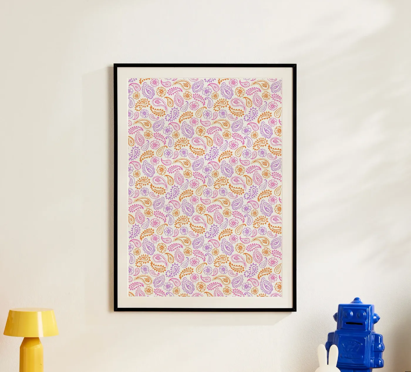Bandana pattern poster by Happypatterns