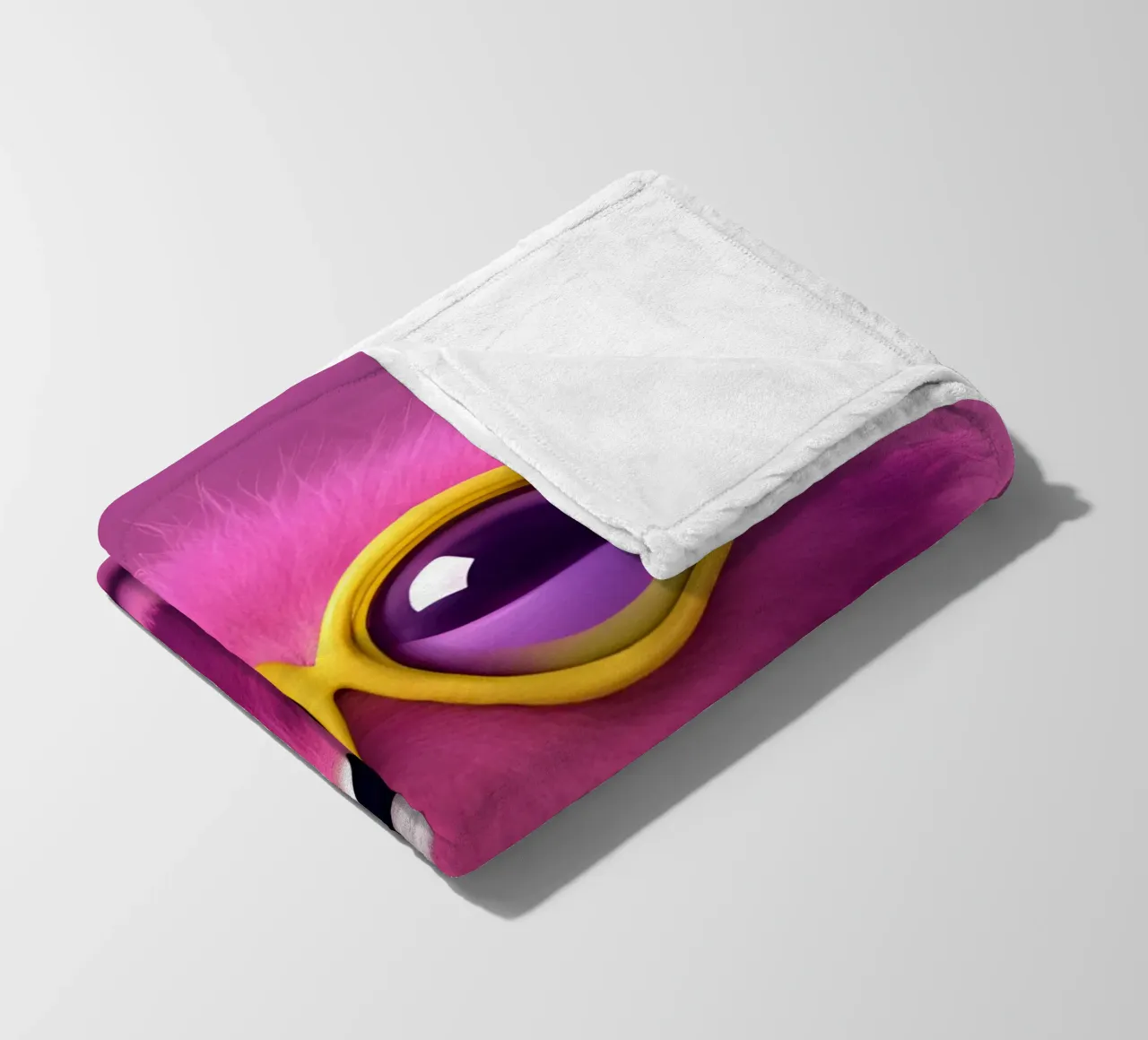 piccolo mostro 1 coperta in pile da Rezh creations