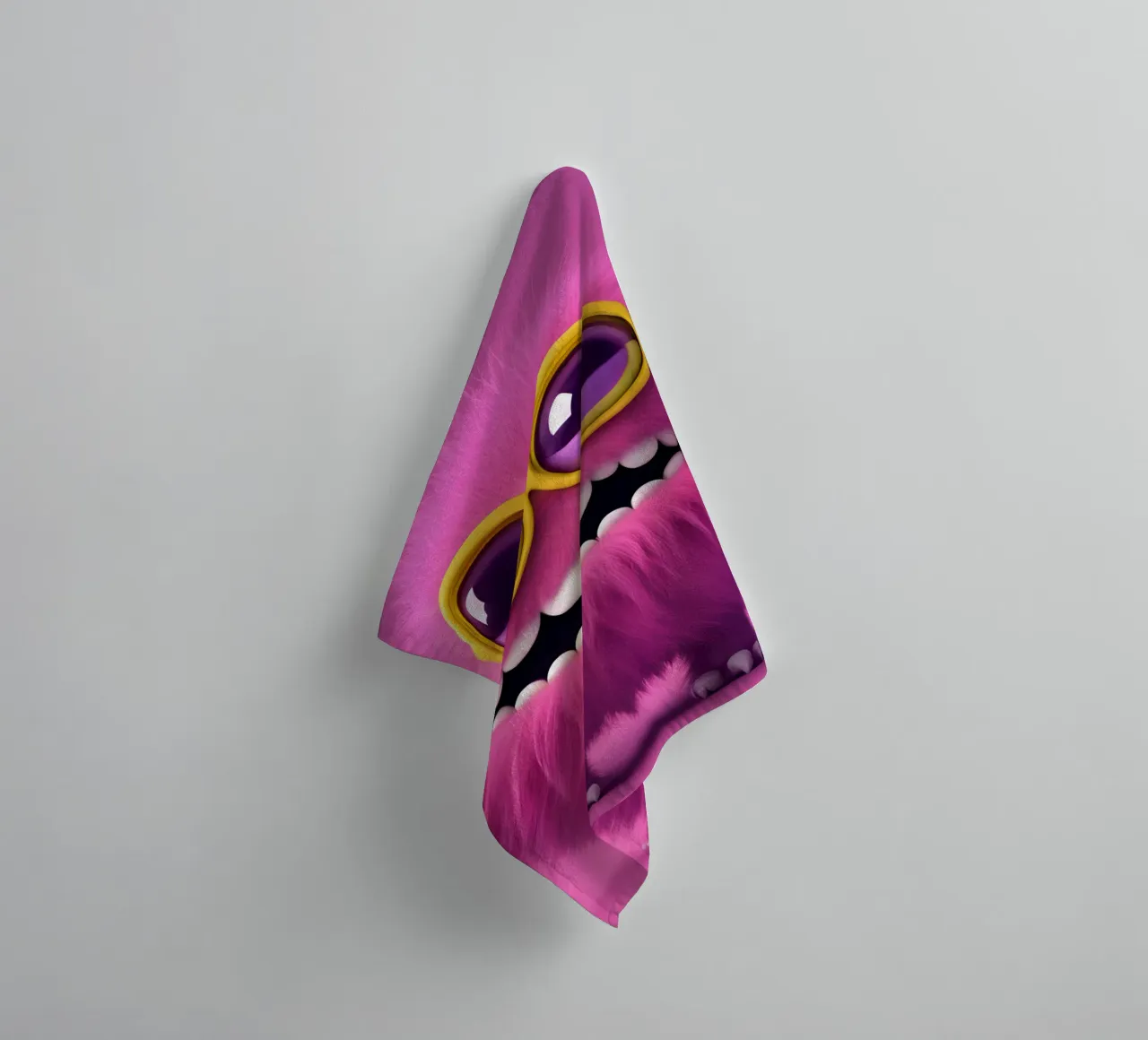 piccolo mostro 1 asciugamano da bagno da Rezh creations