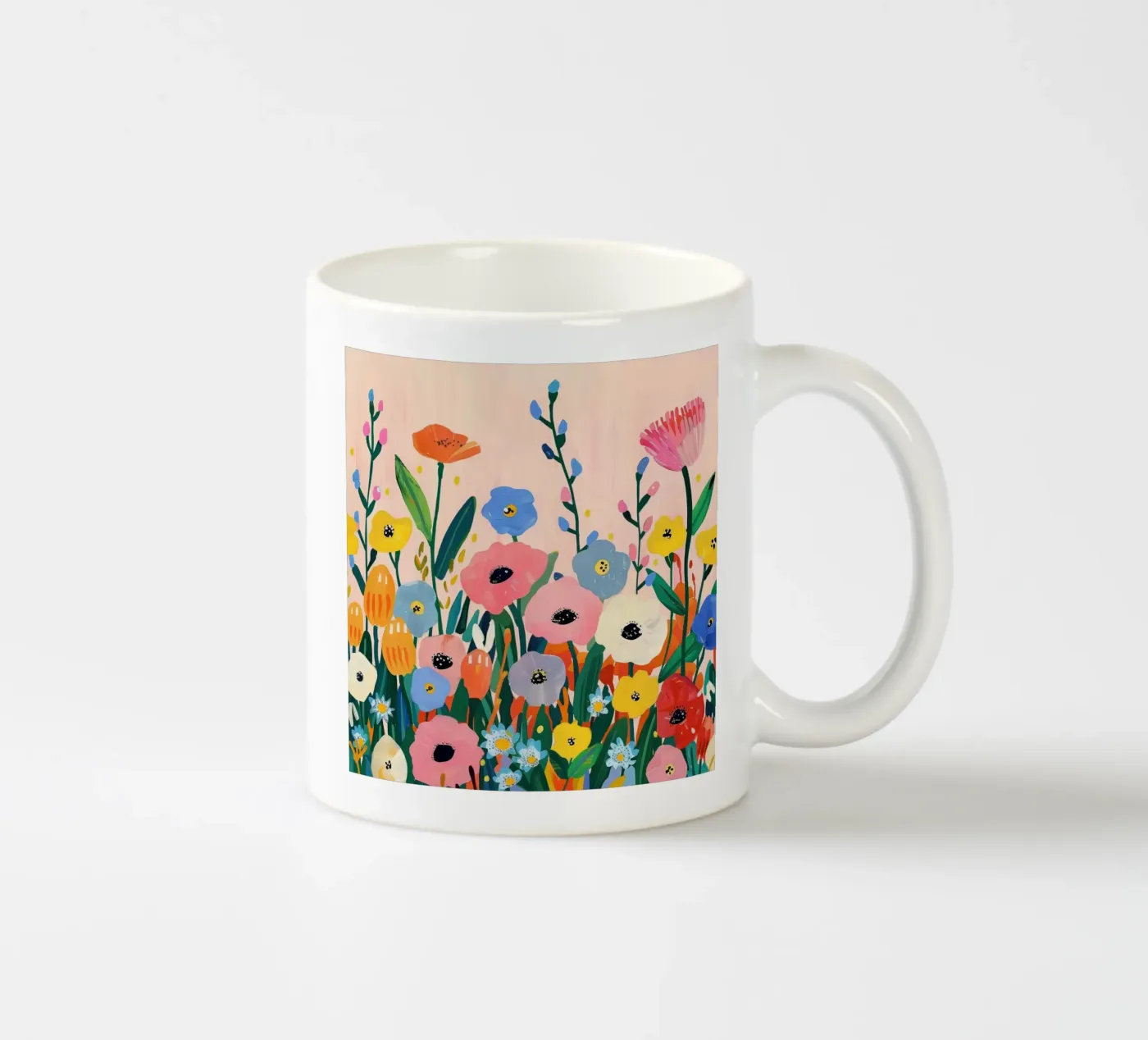 Spring Harmony ceramic mug by Kiara