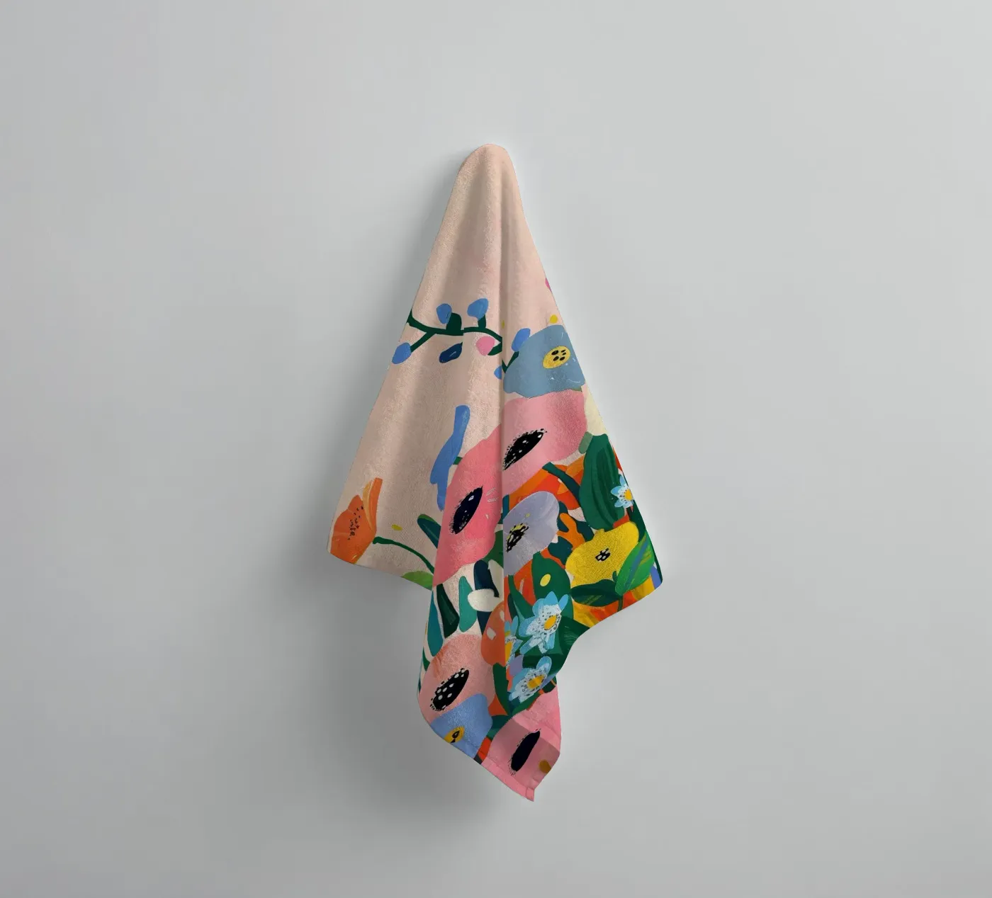 Spring Harmony towel by Kiara