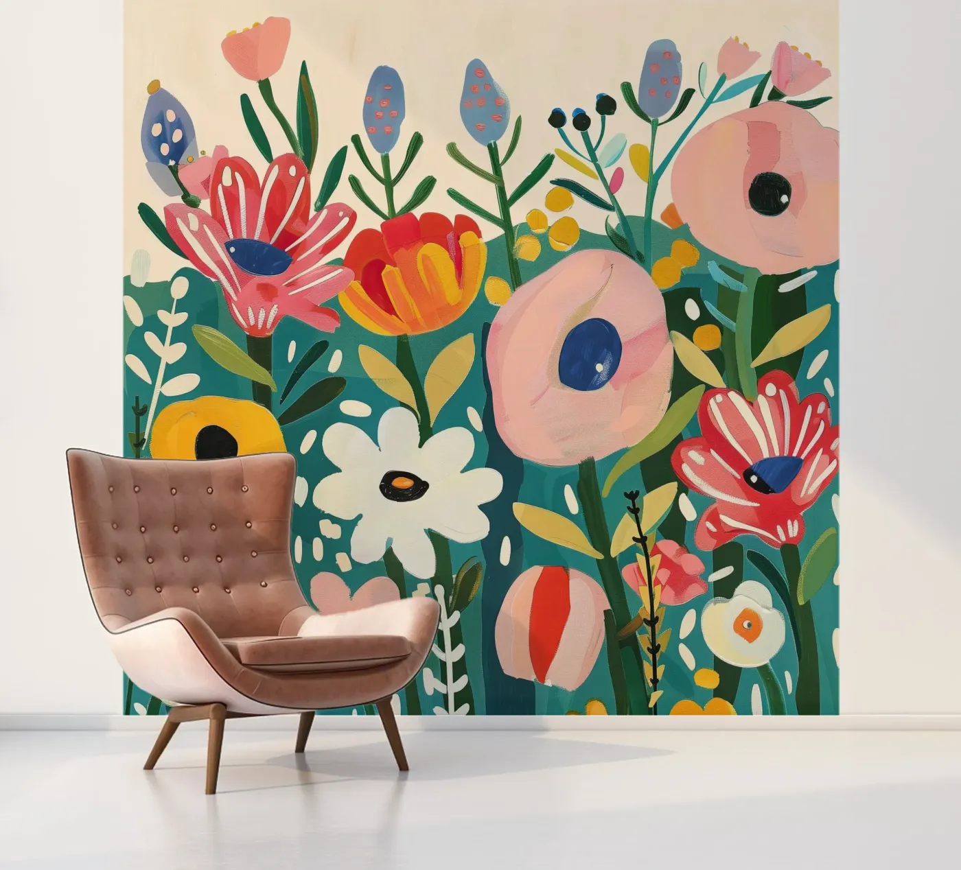 Bloomscape fotobehang van Kiara