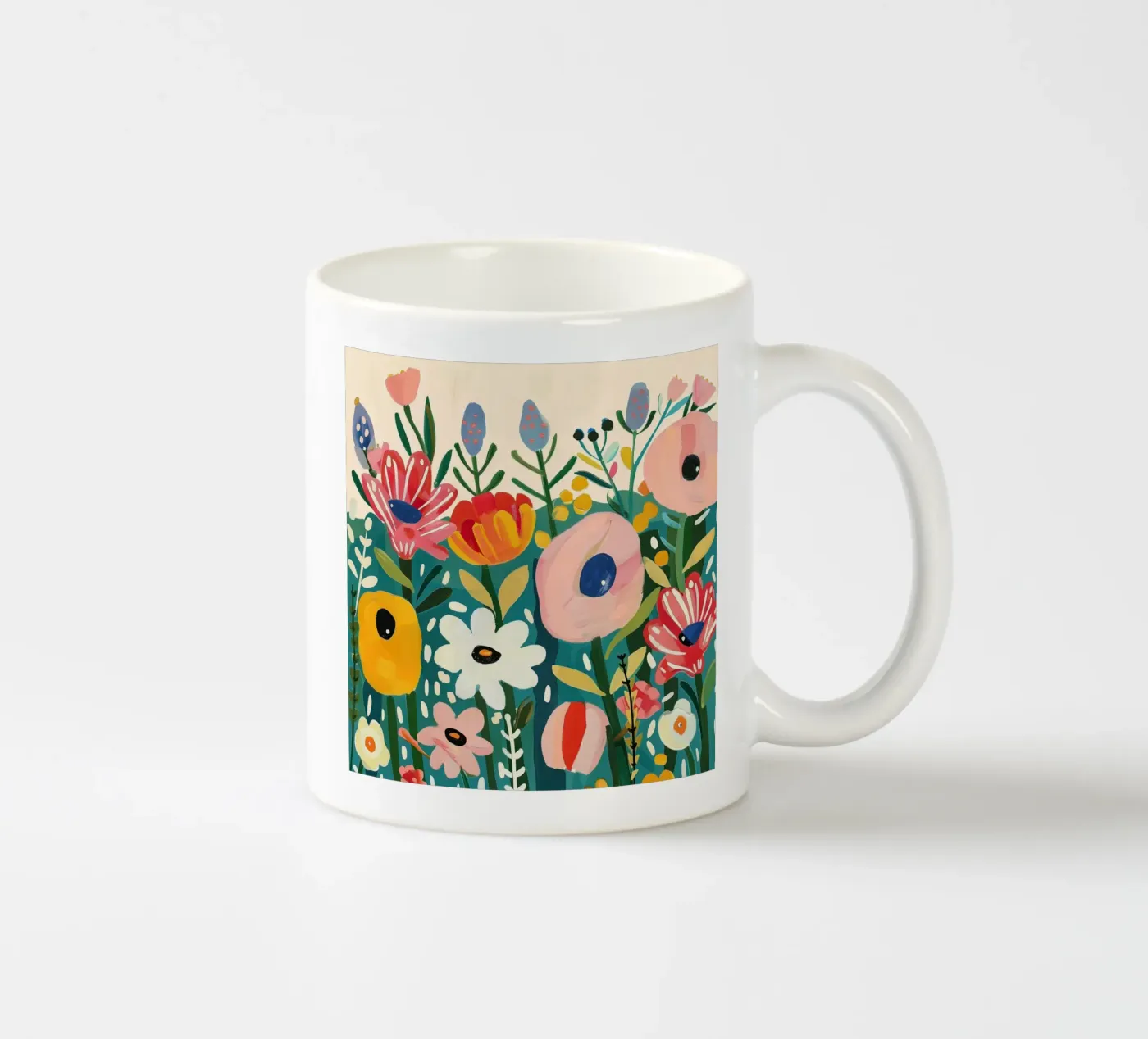 Bloomscape ceramic mug by Kiara