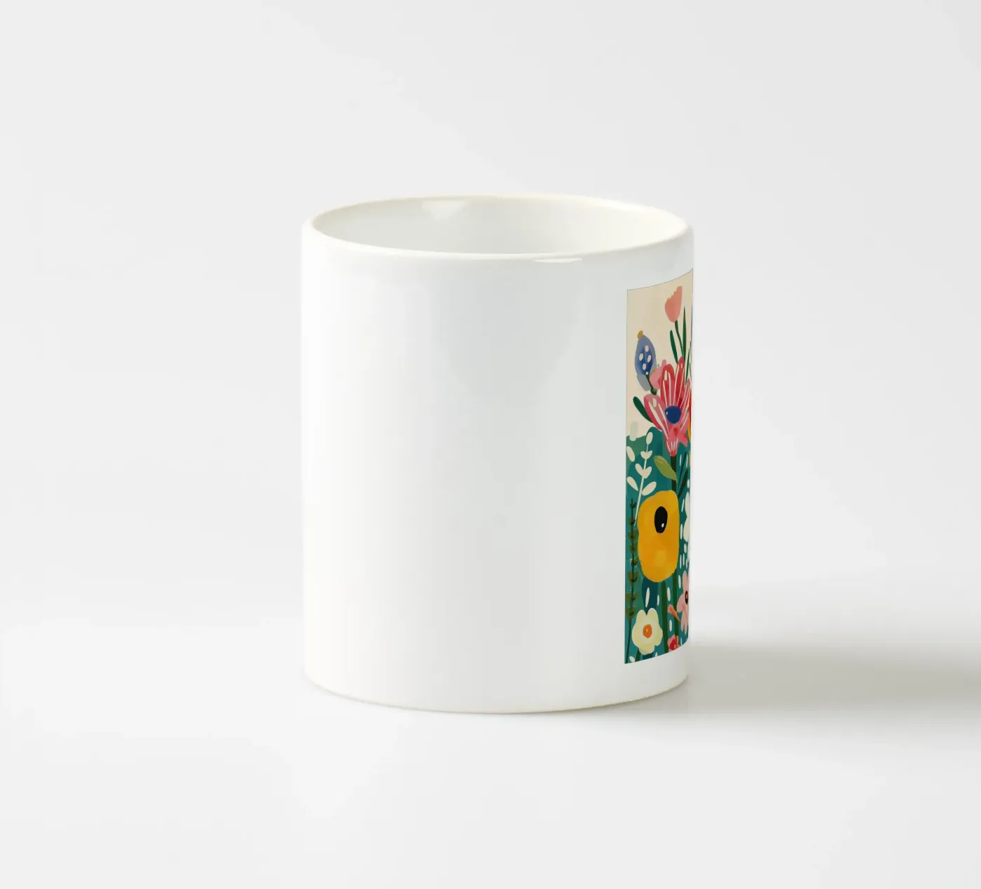 Bloomscape ceramic mug by Kiara