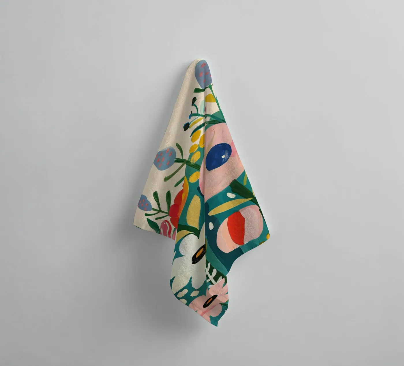 Bloomscape badhanddoek van Kiara