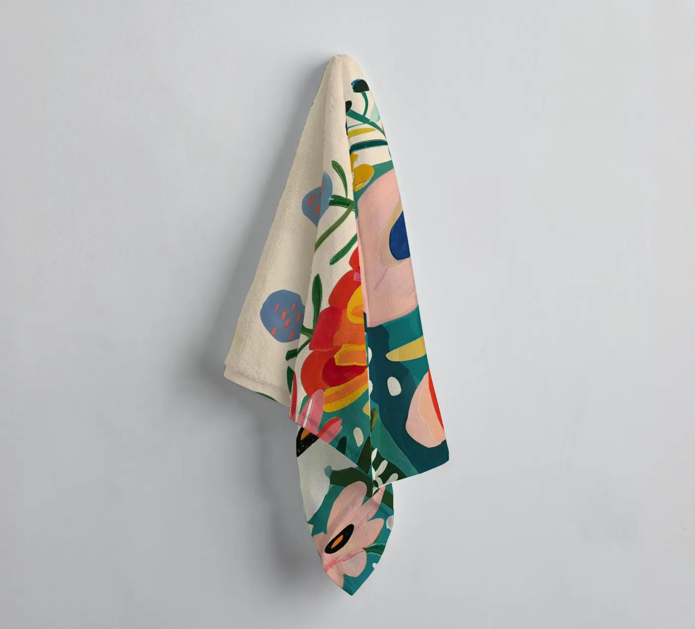 Bloomscape badhanddoek van Kiara