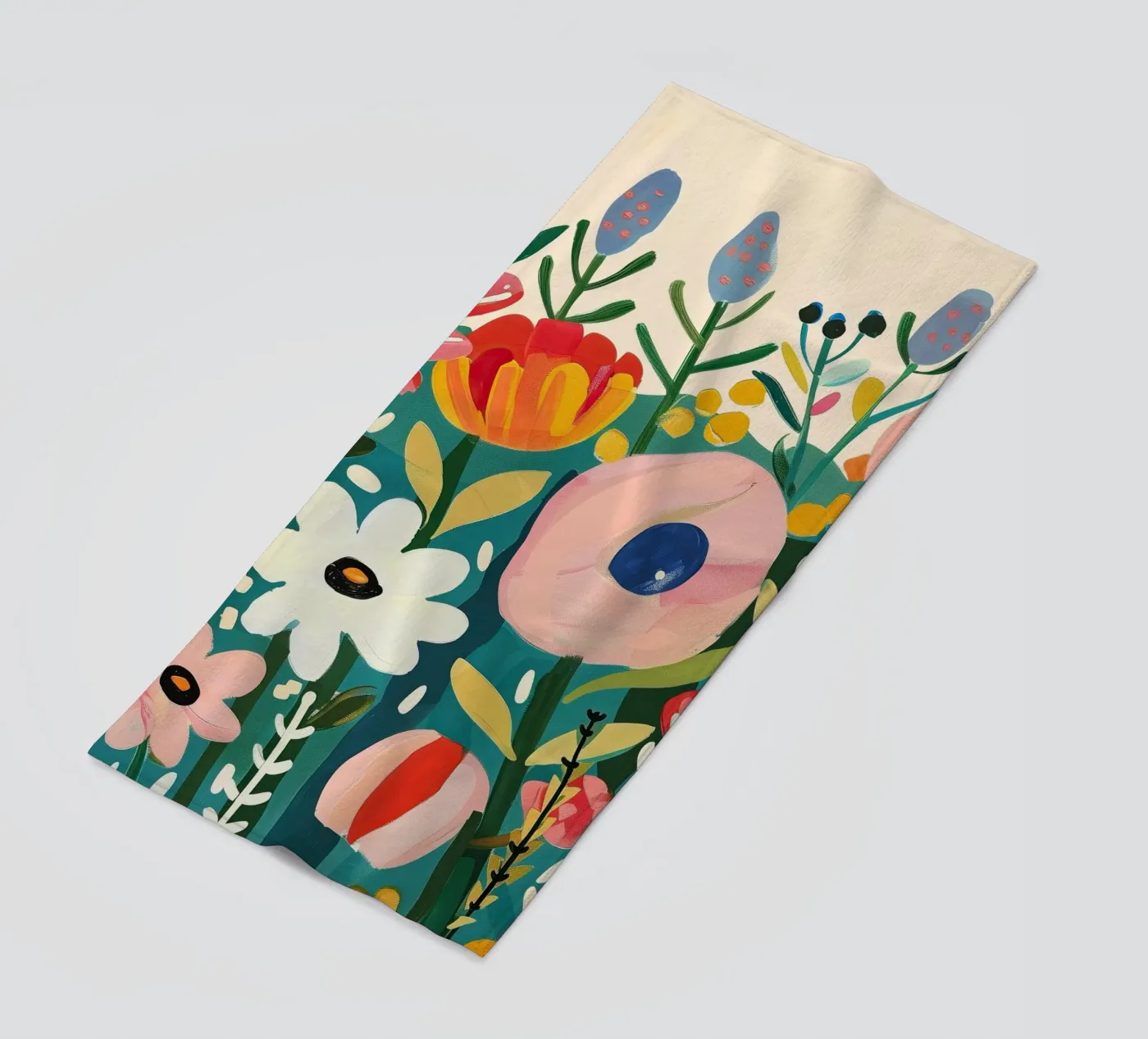 Bloomscape strandhanddoek van Kiara