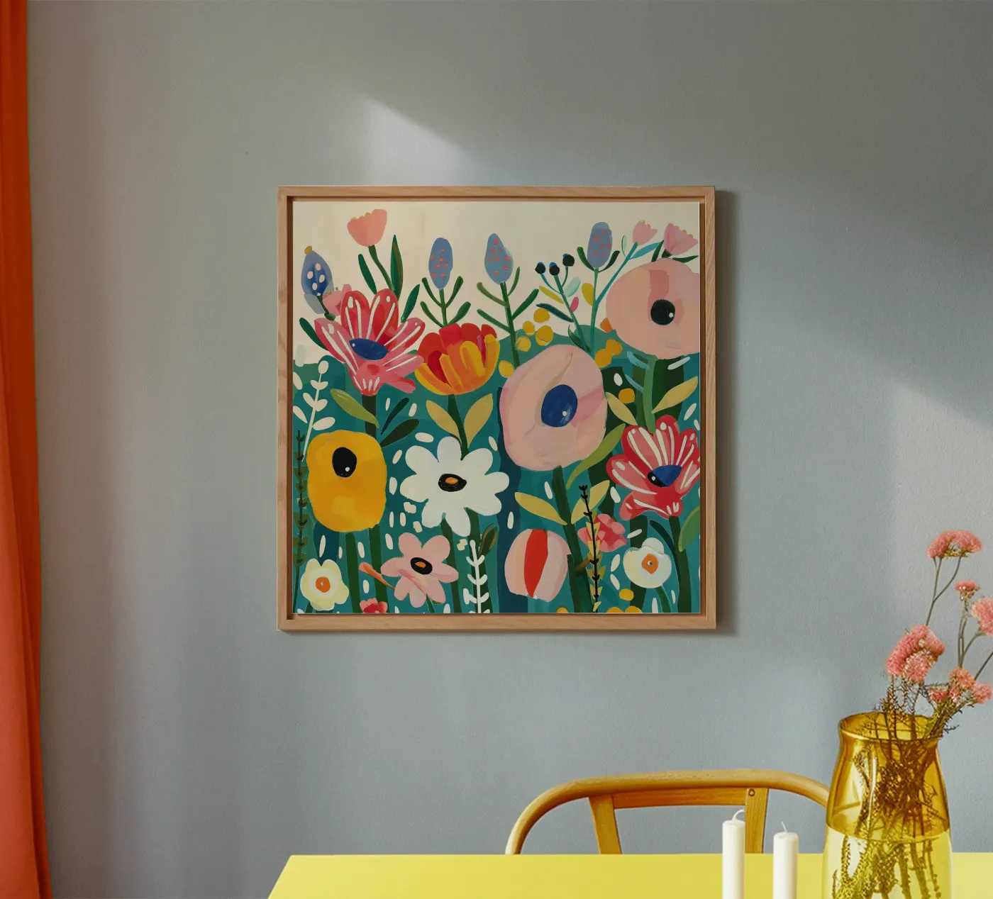 Bloomscape forex-plaat van Kiara
