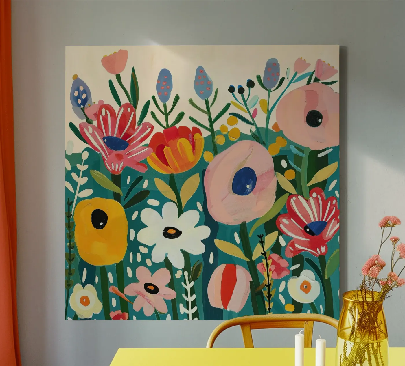 Bloomscape Leinwand von Kiara
