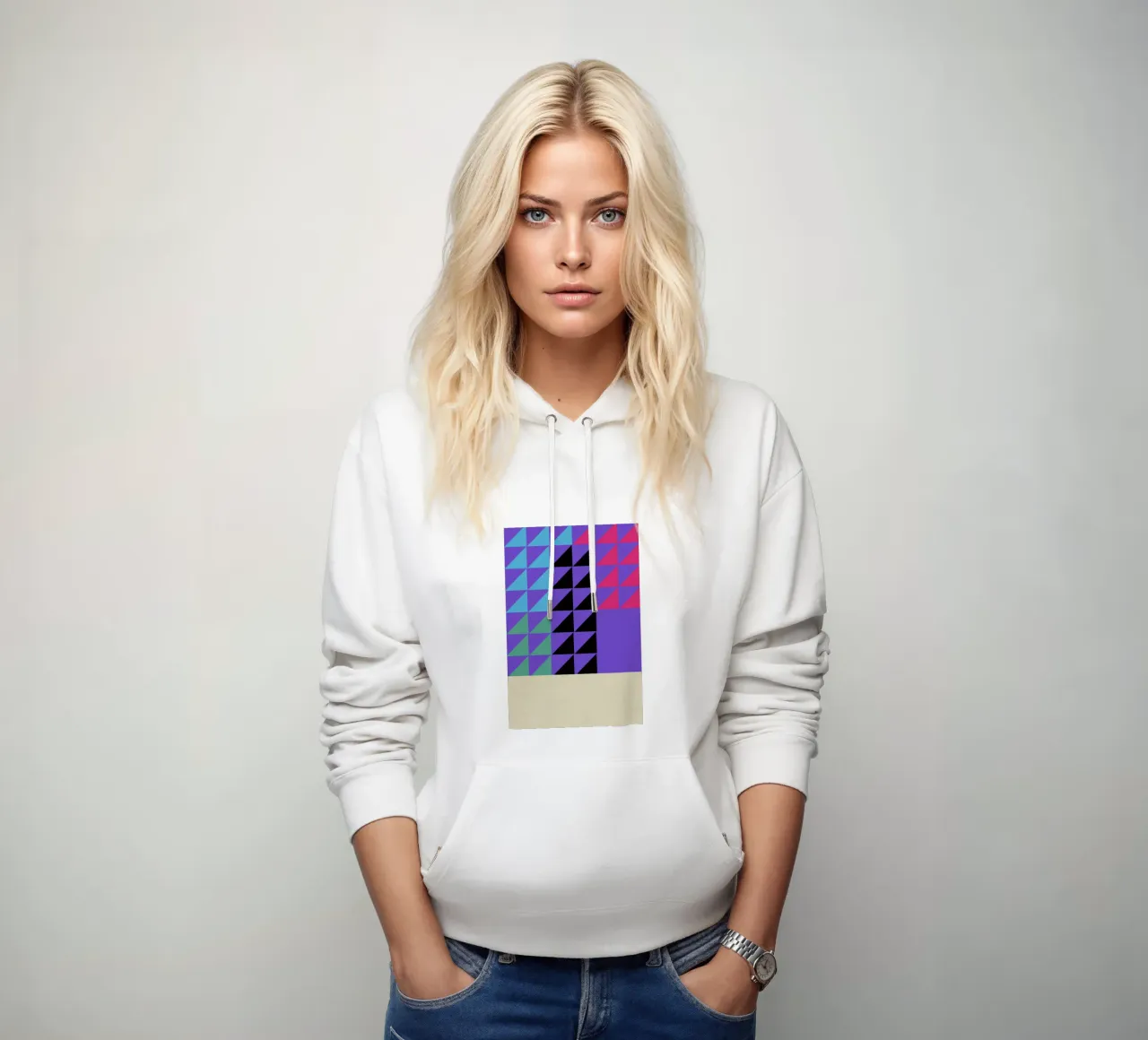 Concentric Vivid felpa con cappuccio da Rocket68