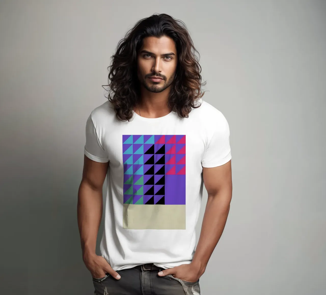 Concentric Vivid t-shirt da Rocket68