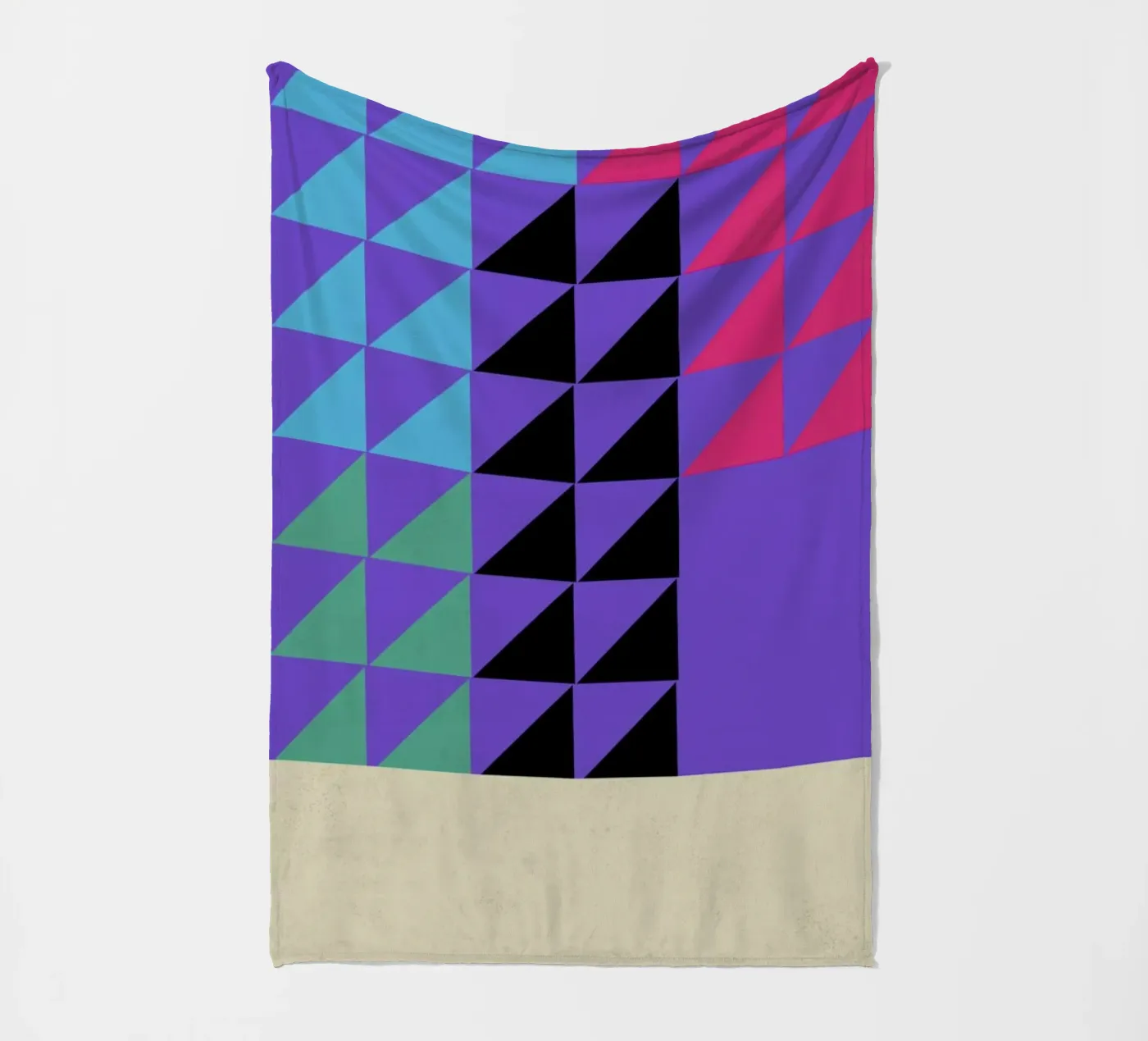 Concentric Vivid Fleecedecke von Rocket68