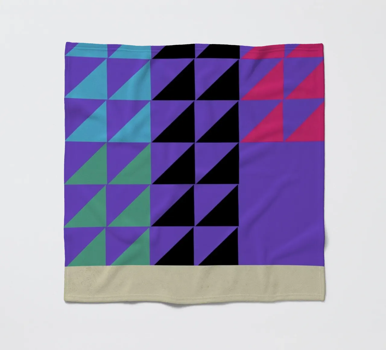 Concentric Vivid coperta in pile da Rocket68