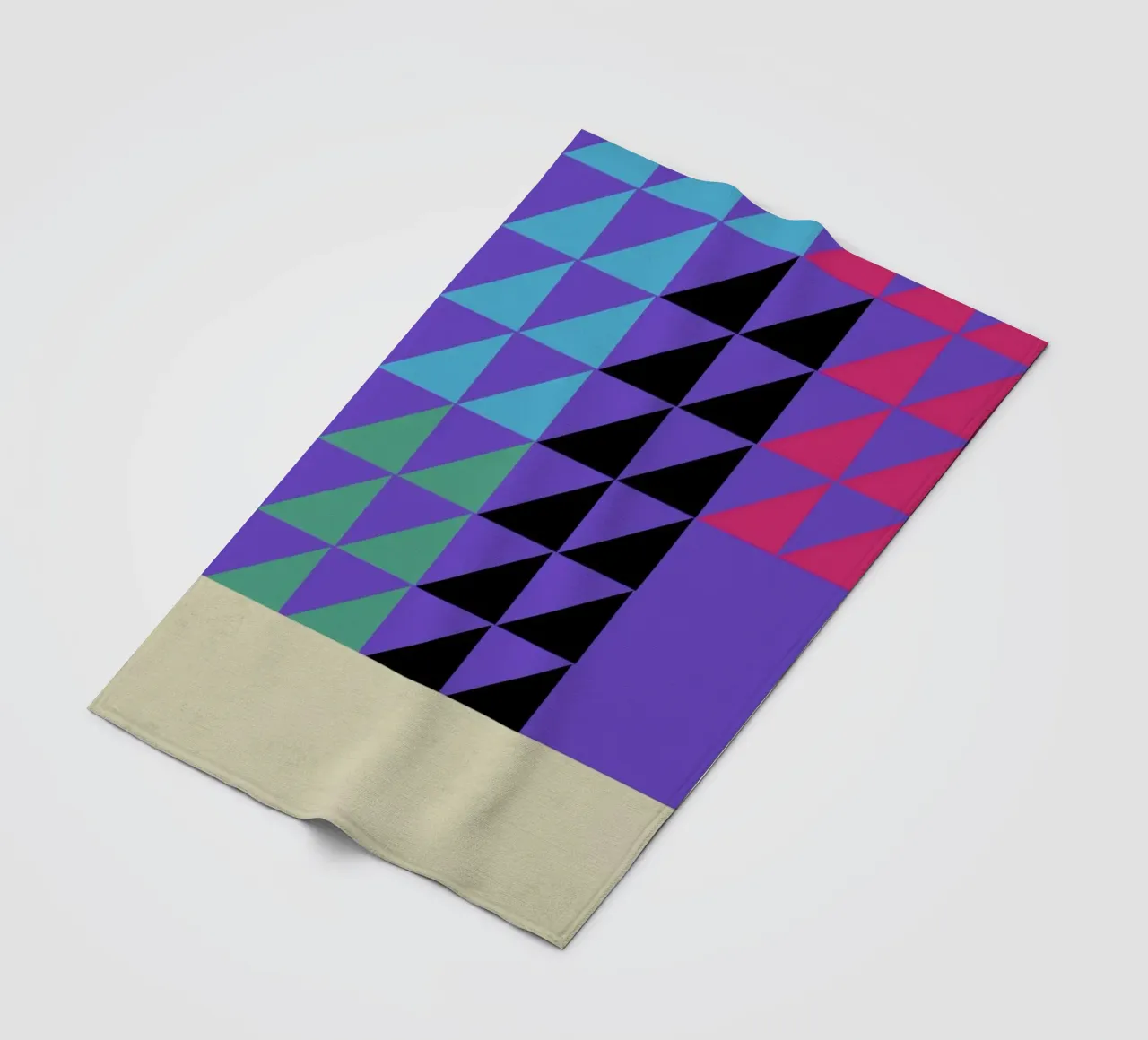 Concentric Vivid coperta in pile da Rocket68