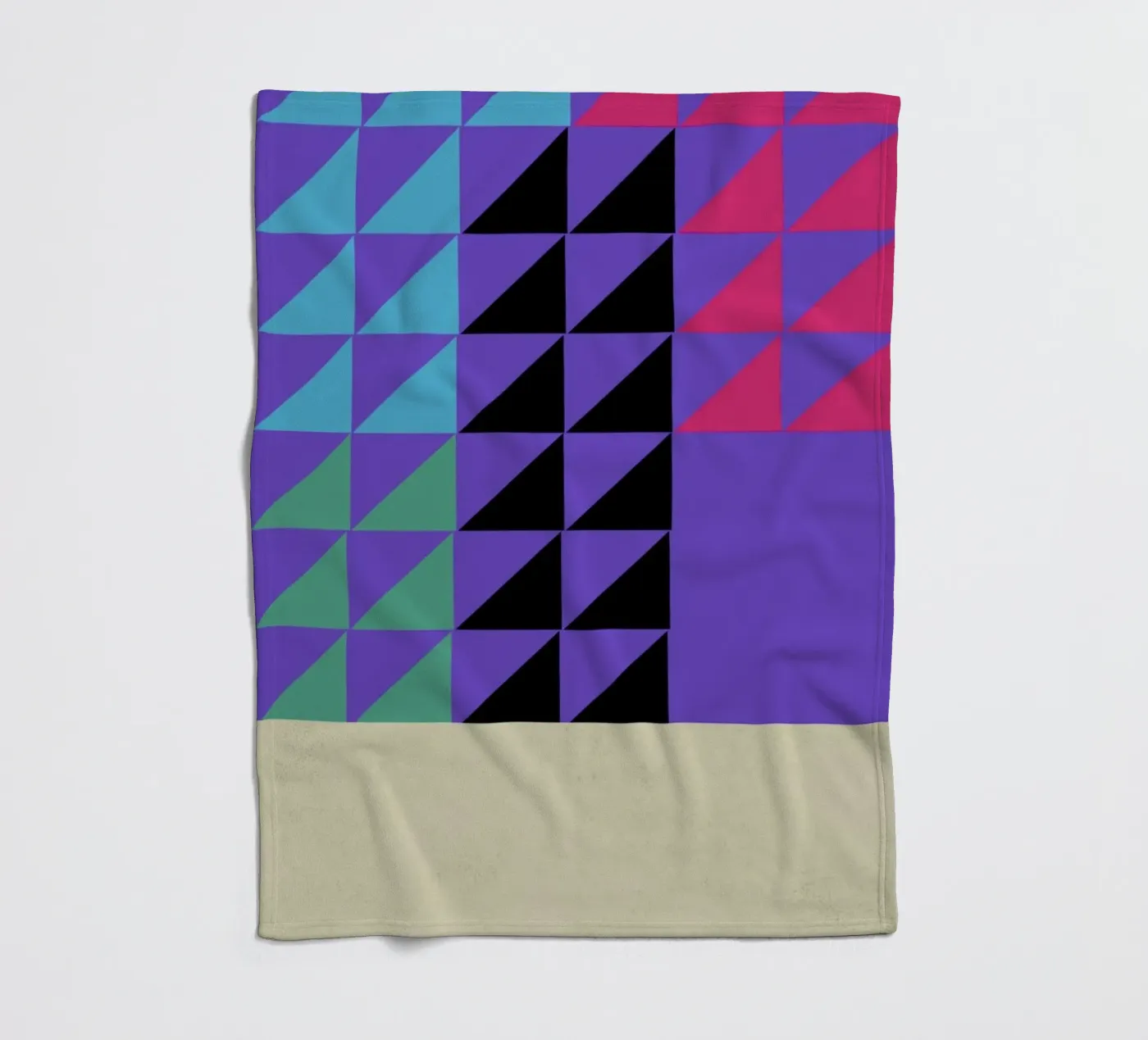 Concentric Vivid Fleecedecke von Rocket68