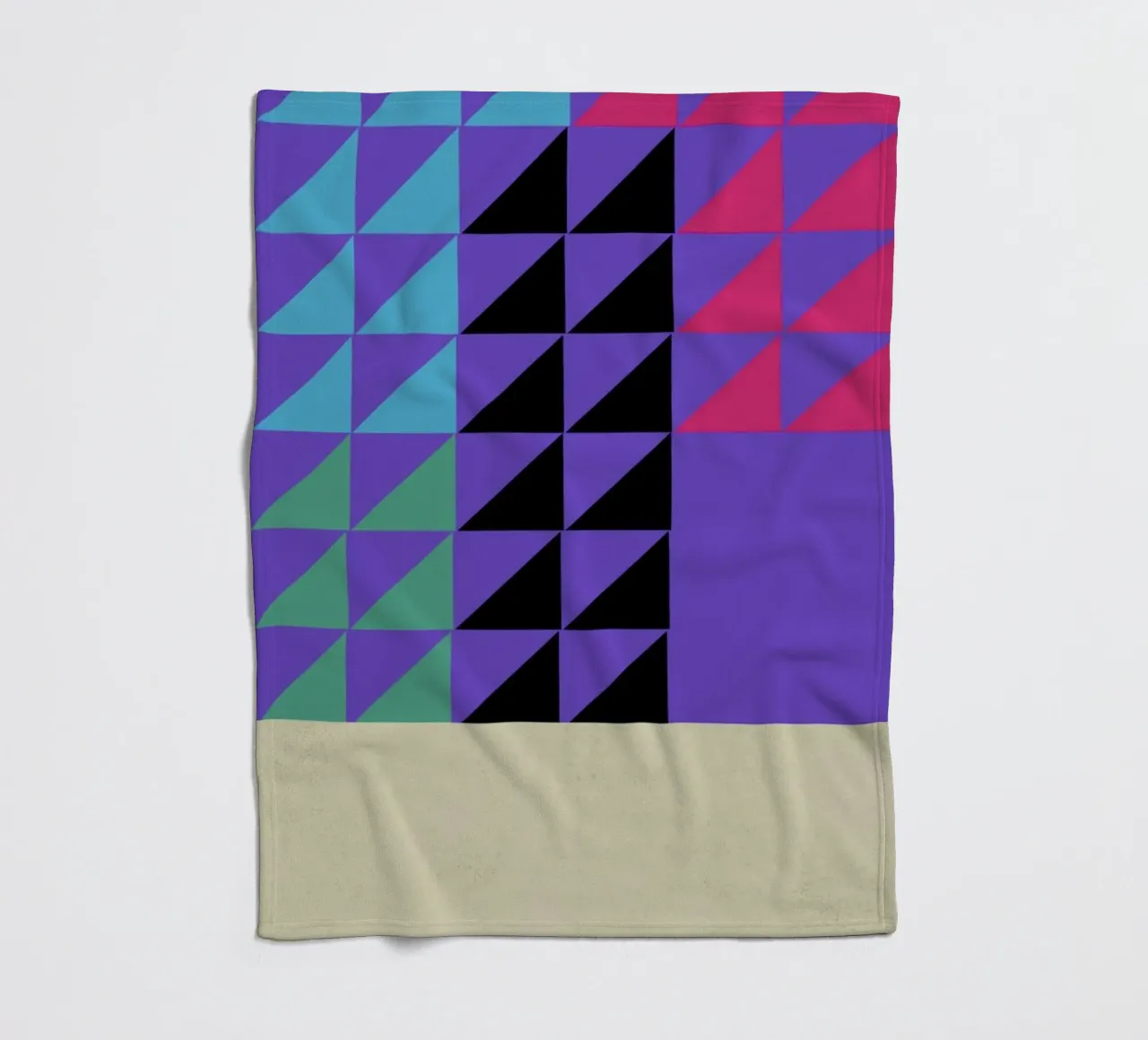 Concentric Vivid fleecedeken van Rocket68