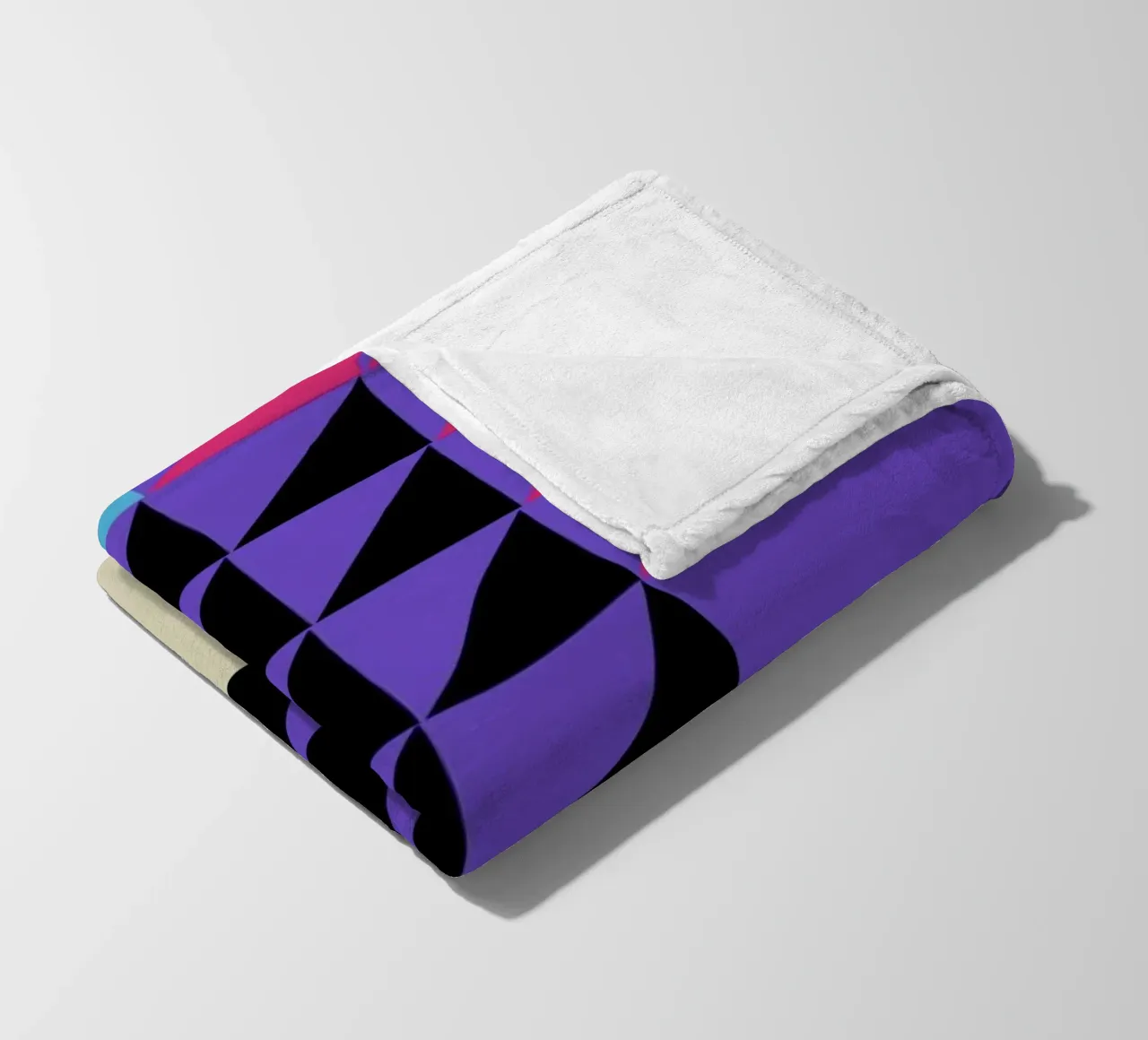 Concentric Vivid coperta in pile da Rocket68