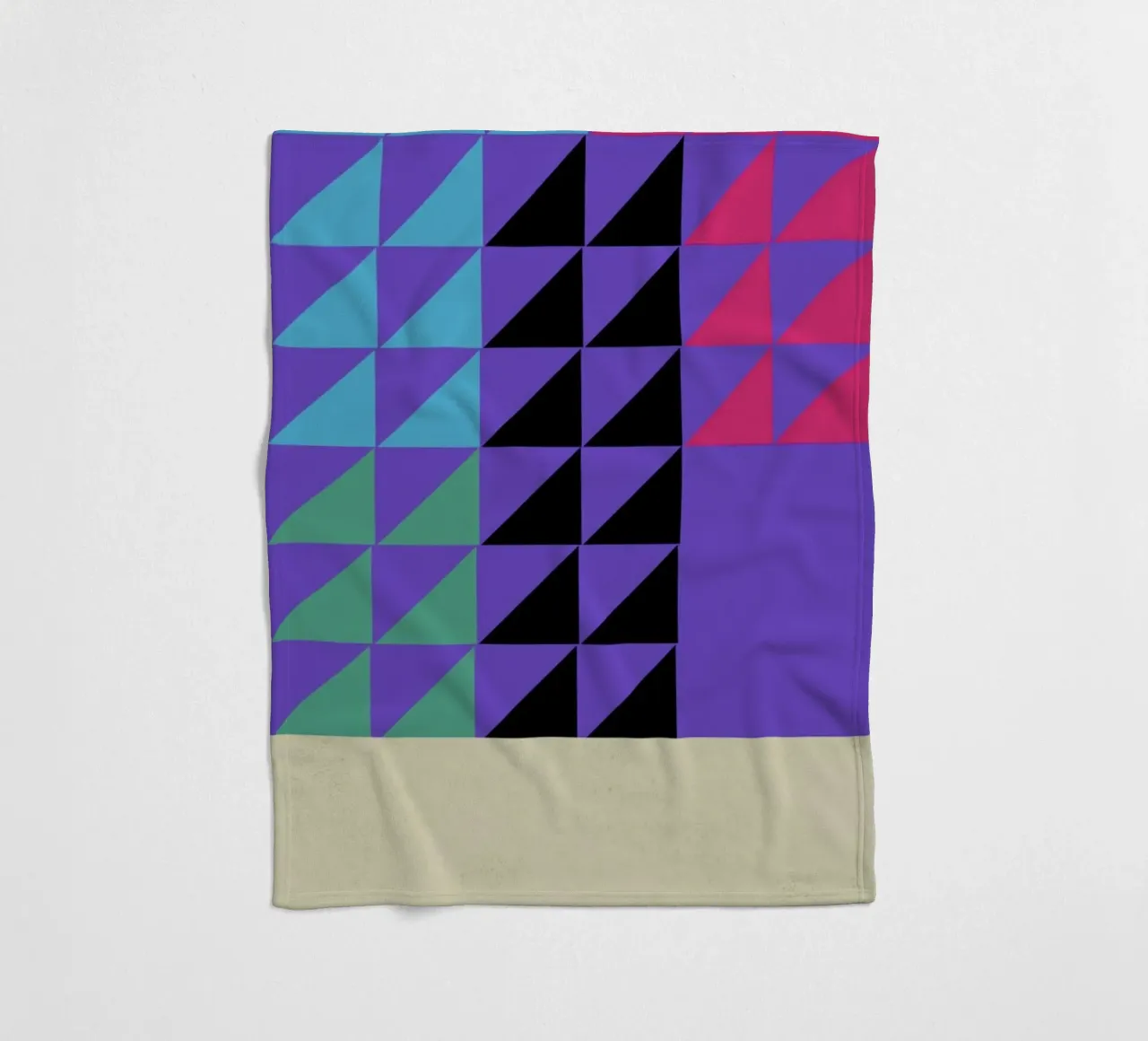 Concentric Vivid fleecedeken van Rocket68