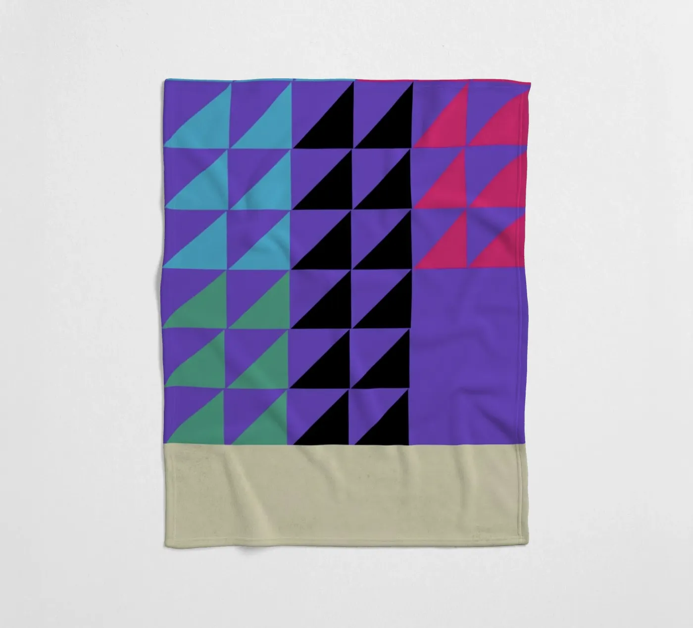 Concentric Vivid Fleecedecke von Rocket68