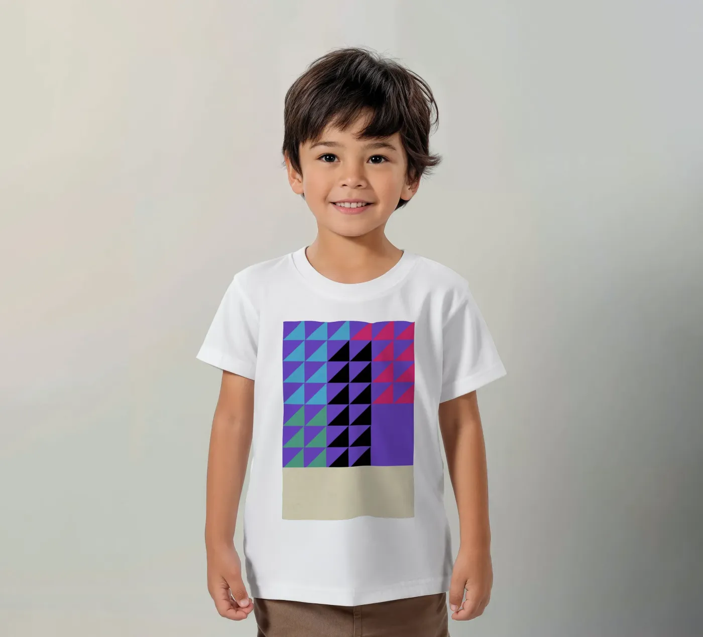 Concentric Vivid t-shirt bambini da Rocket68