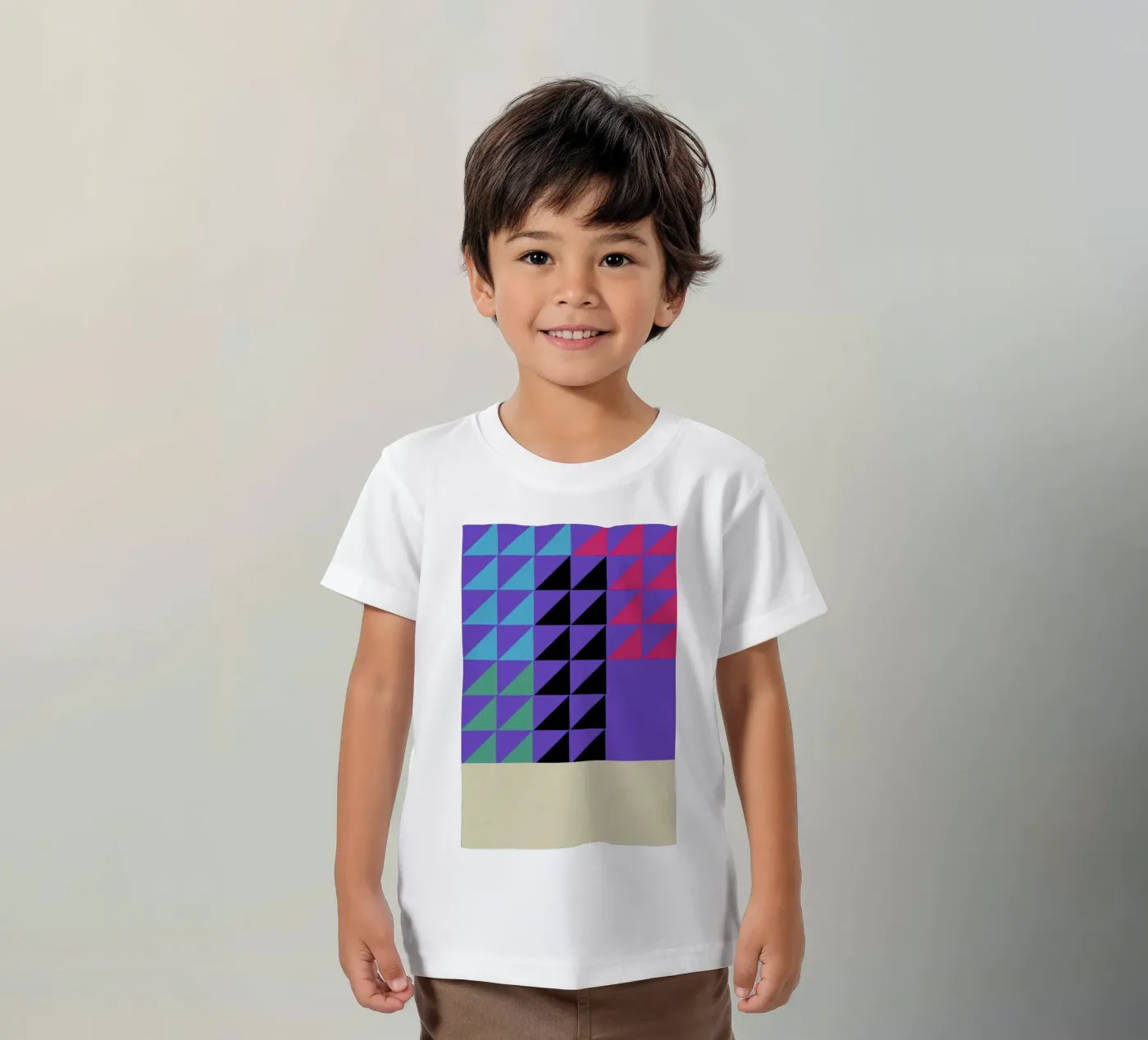 Concentric Vivid t-shirt bambini da Rocket68