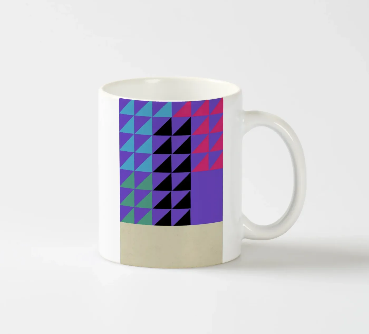 Concentric Vivid ceramic mug by Rocket68