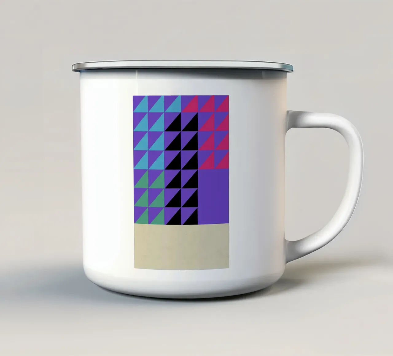 Concentric Vivid tazza in smalto da Rocket68