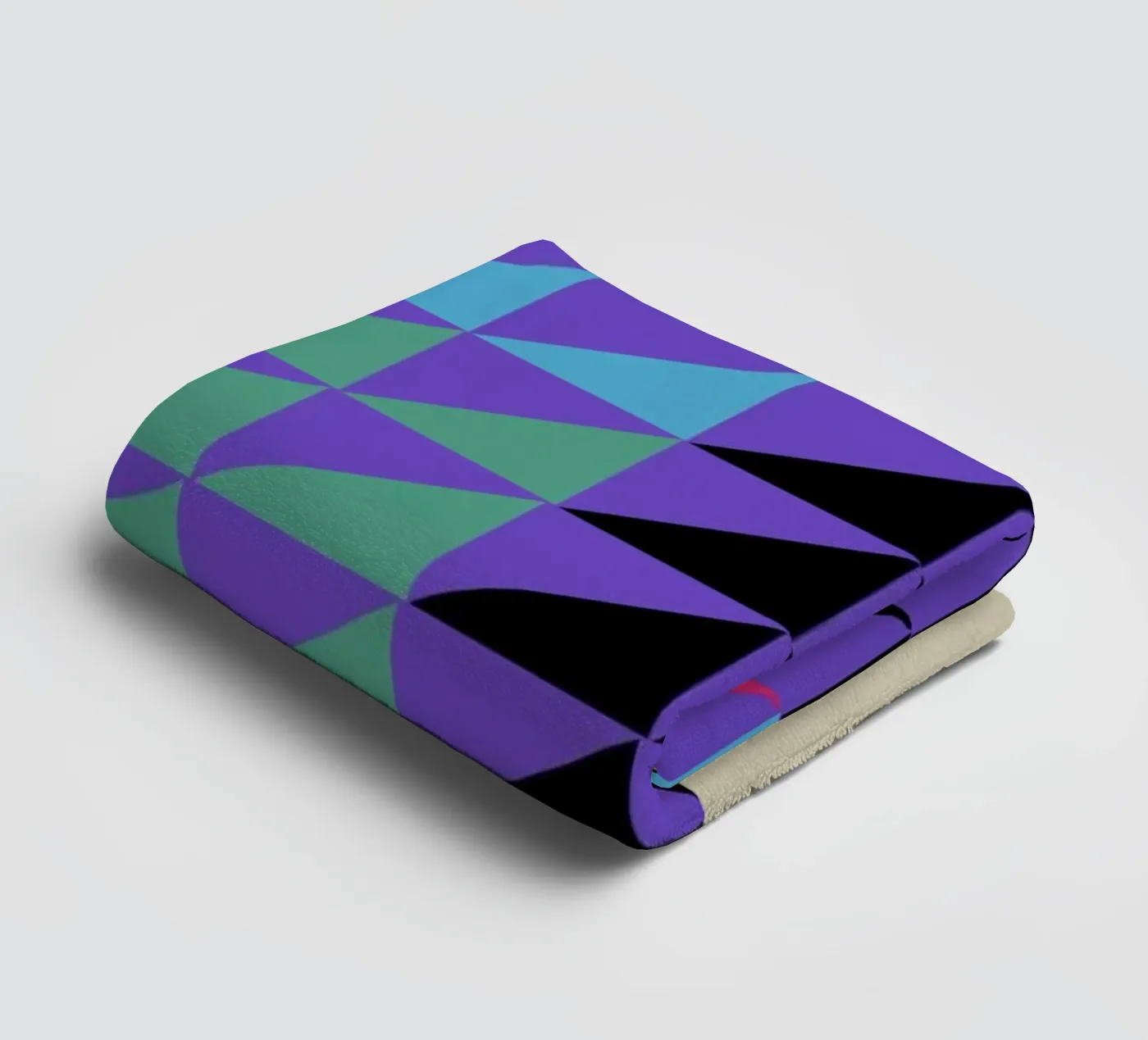Concentric Vivid towel by Rocket68