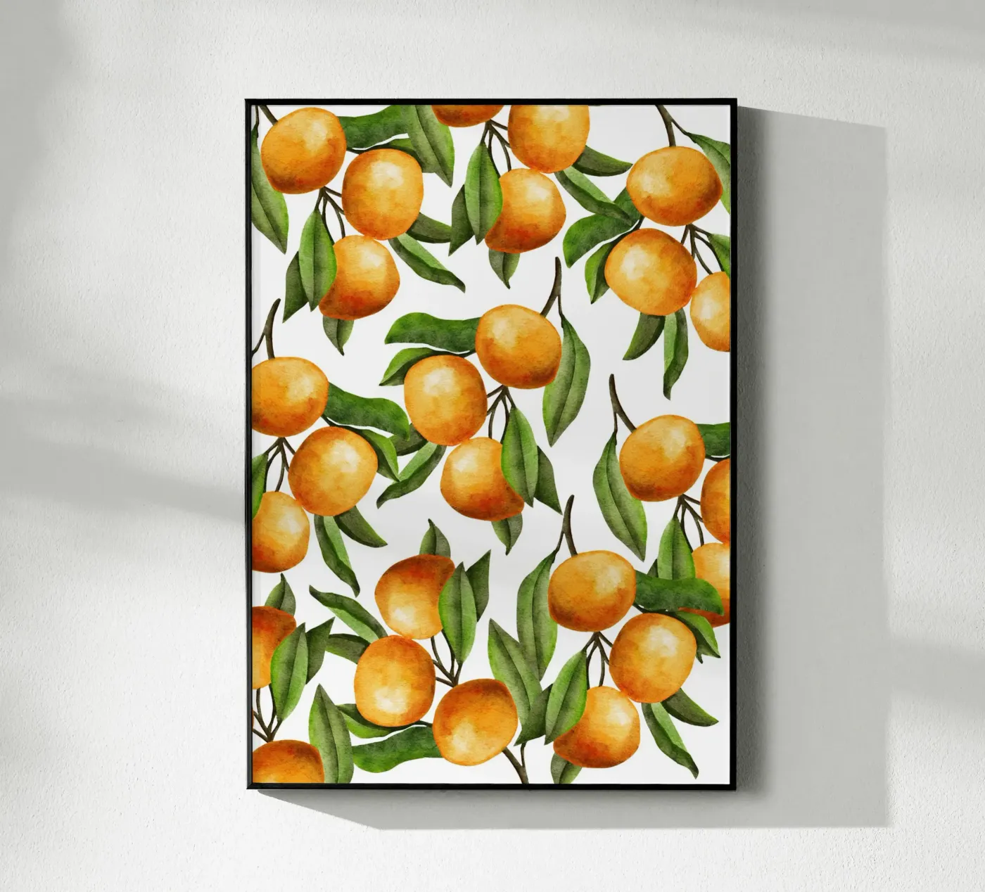 Oranges tree plexiglas de Happypatterns