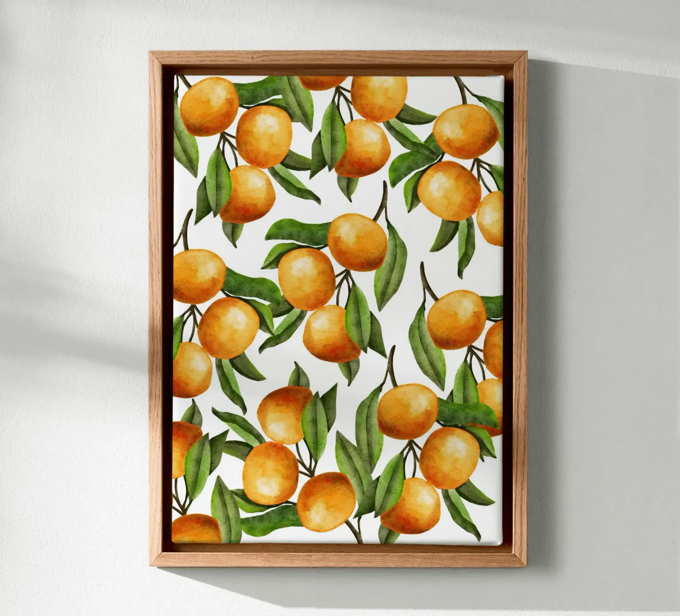 Oranges tree tela da Happypatterns