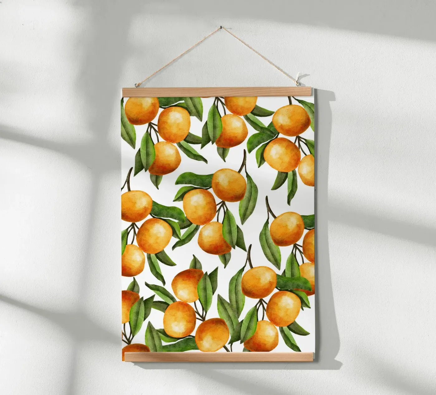 Oranges tree Poster von Happypatterns