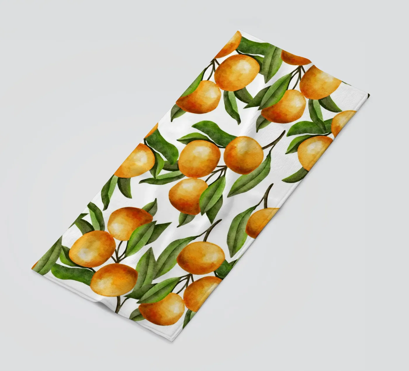 Oranges tree telo mare da Happypatterns