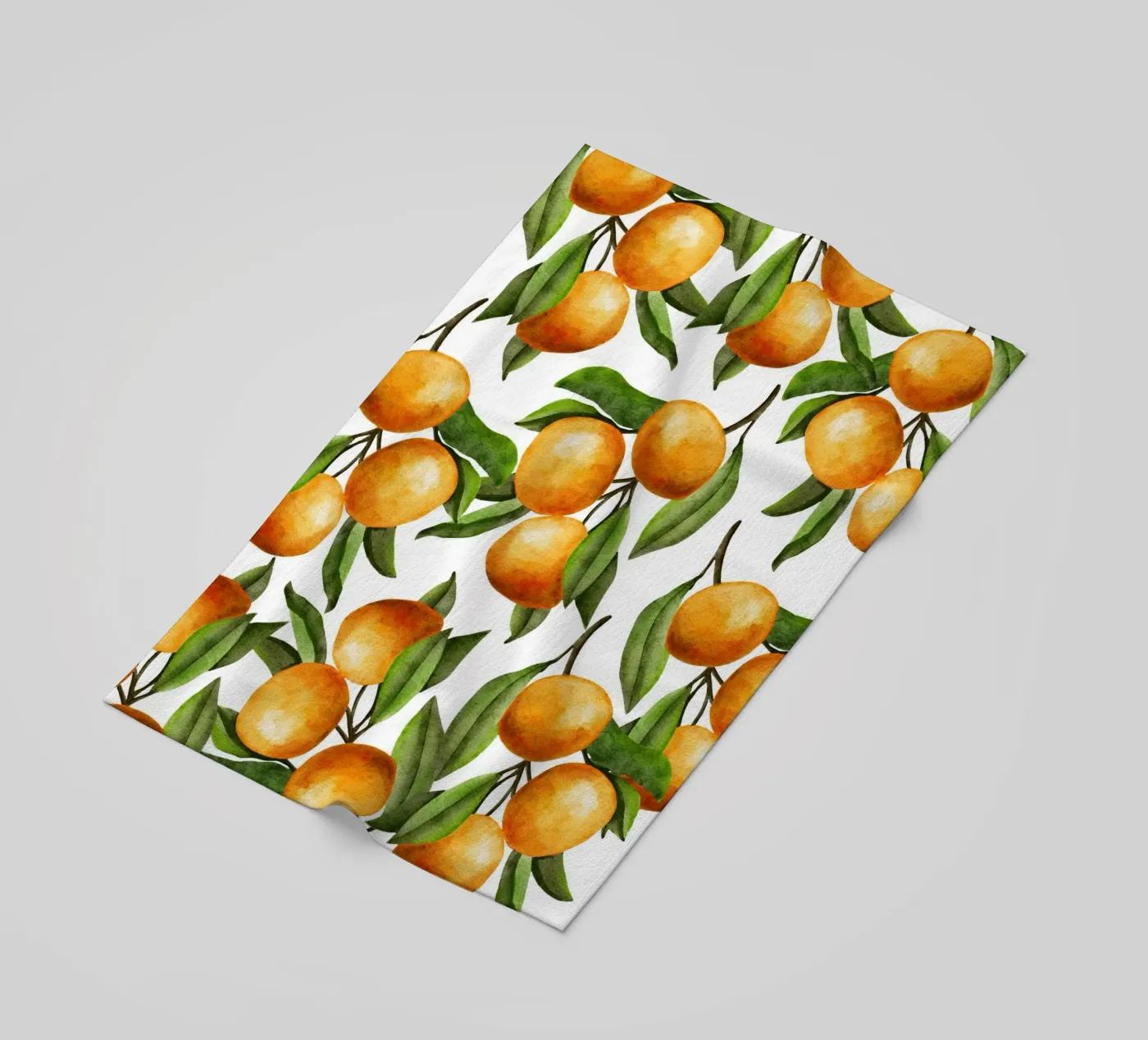 Oranges tree telo mare da Happypatterns