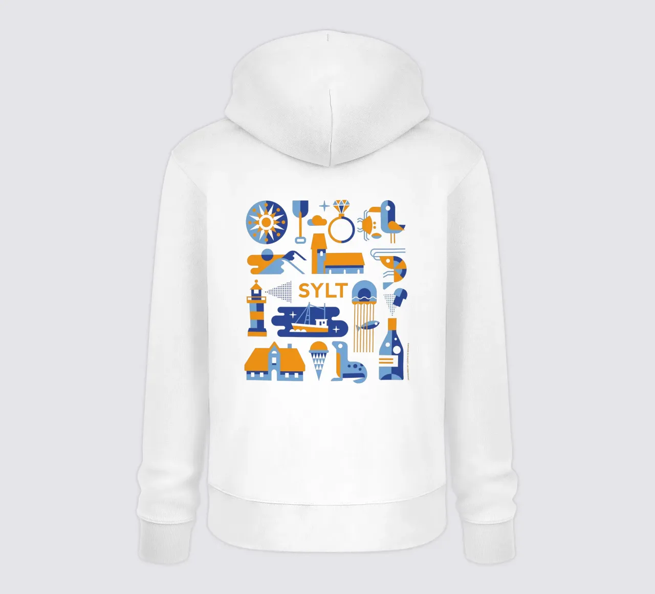 Sylt felpa con cappuccio da Looks n Brains