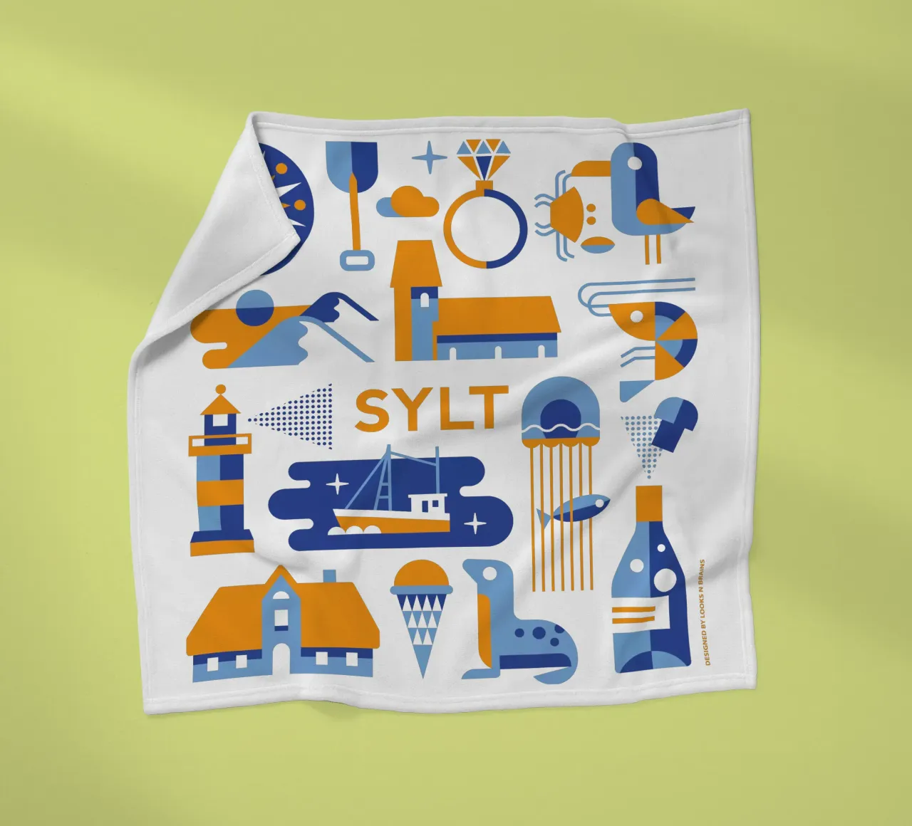 Sylt coperta in pile da Looks n Brains