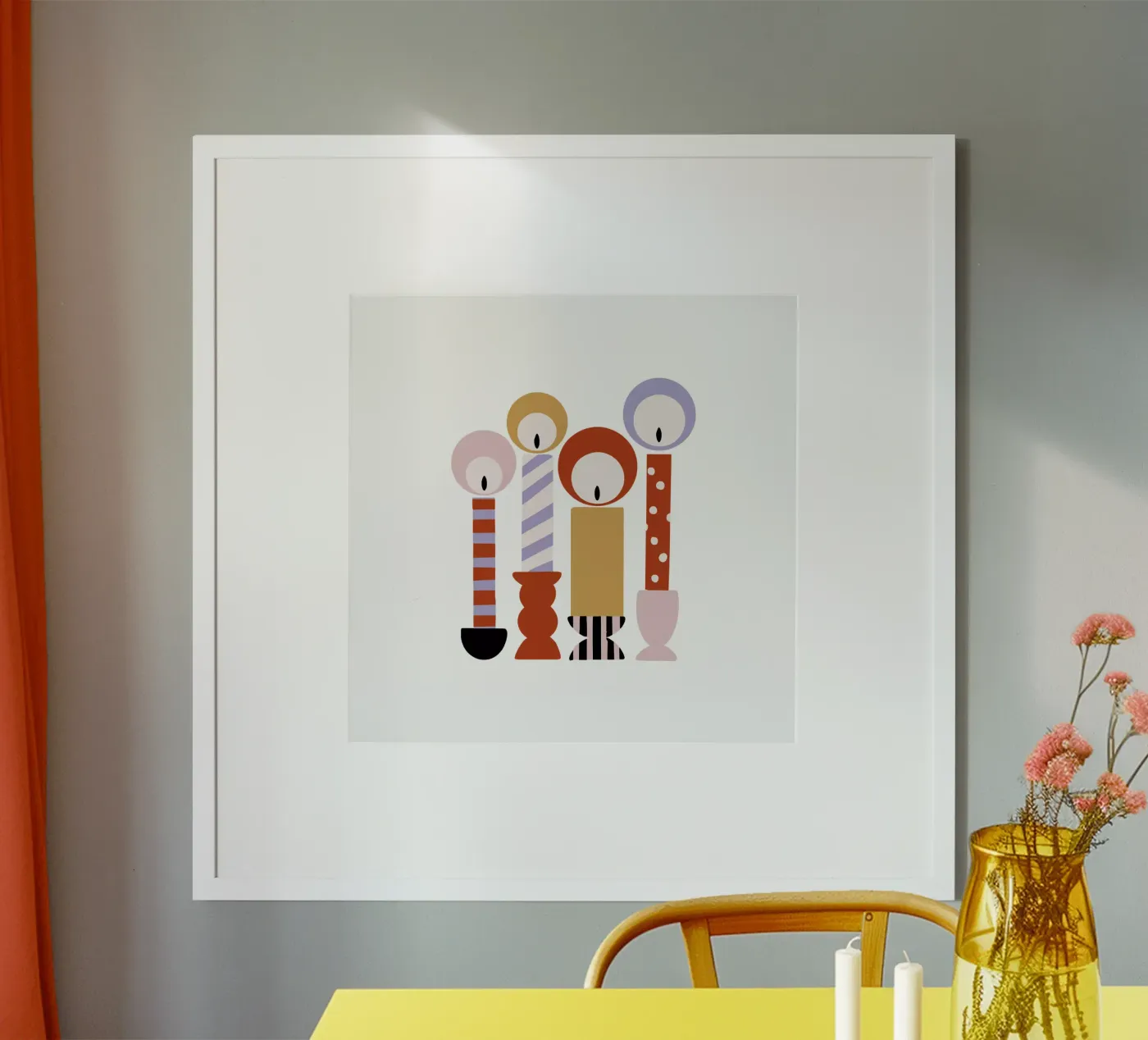 Kerzen poster by moDeern