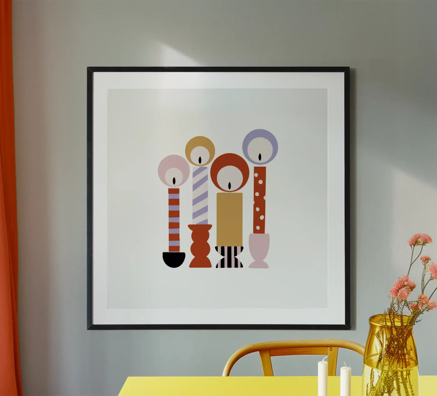 Kerzen poster by moDeern