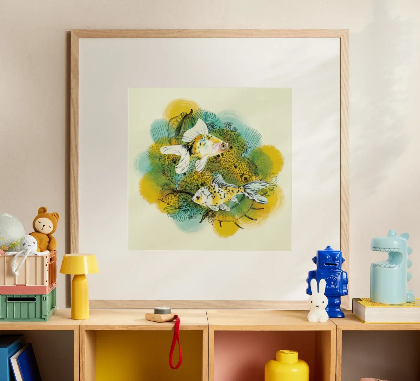 Spotted fish poster by Beltrida