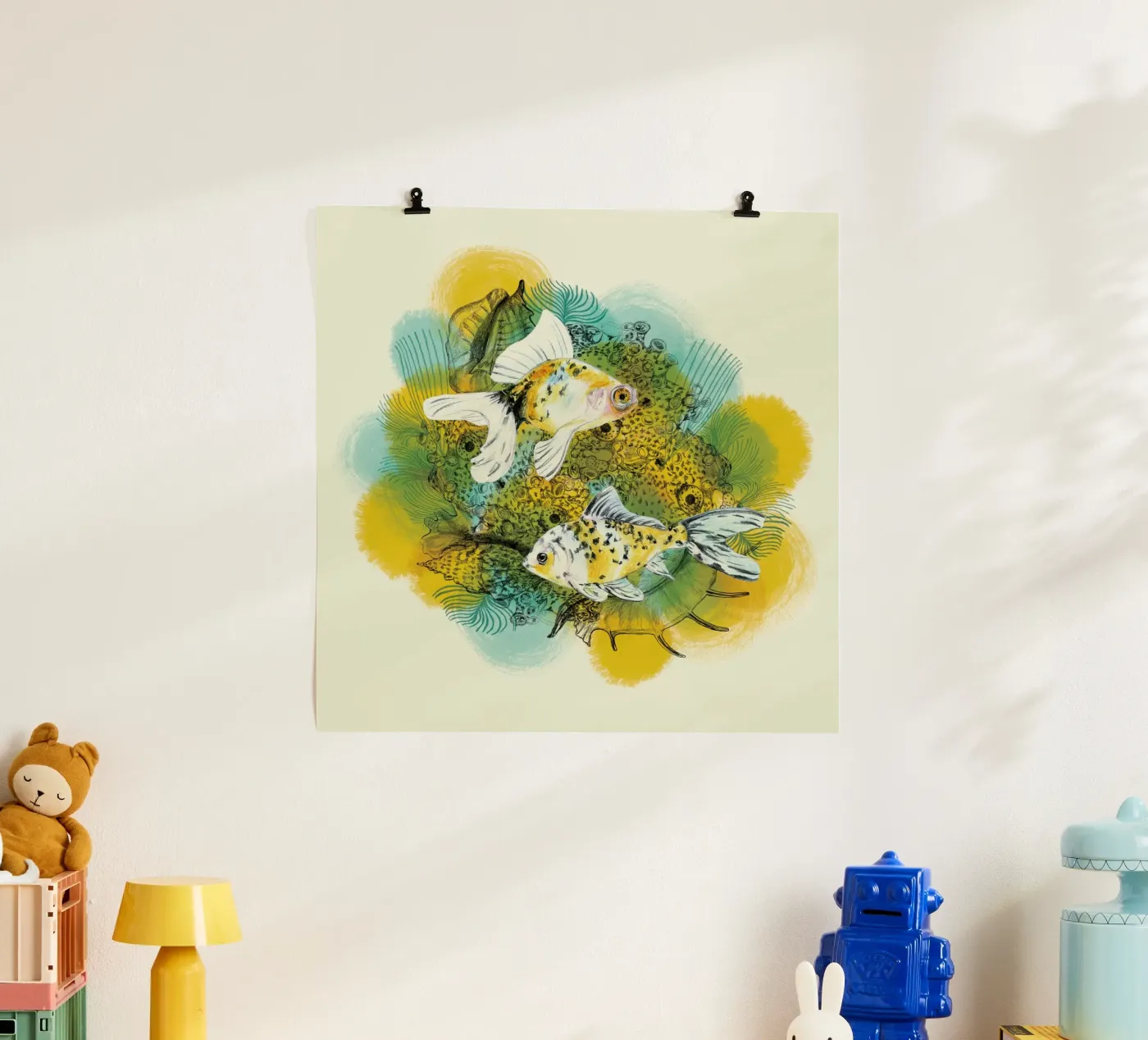 Spotted fish poster by Beltrida